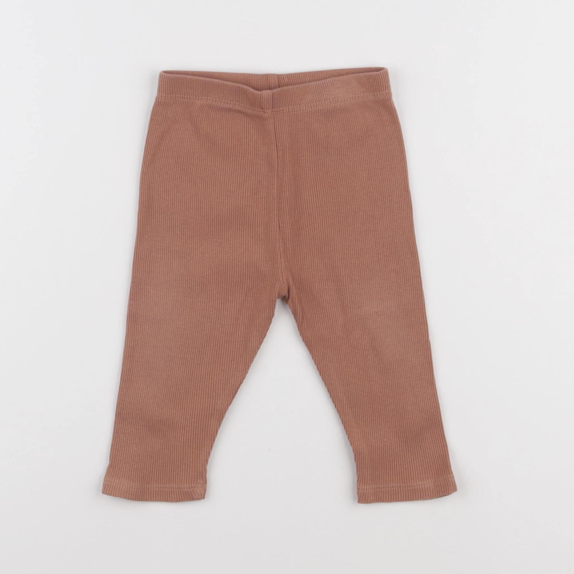 Vertbaudet - legging marron - 12 mois