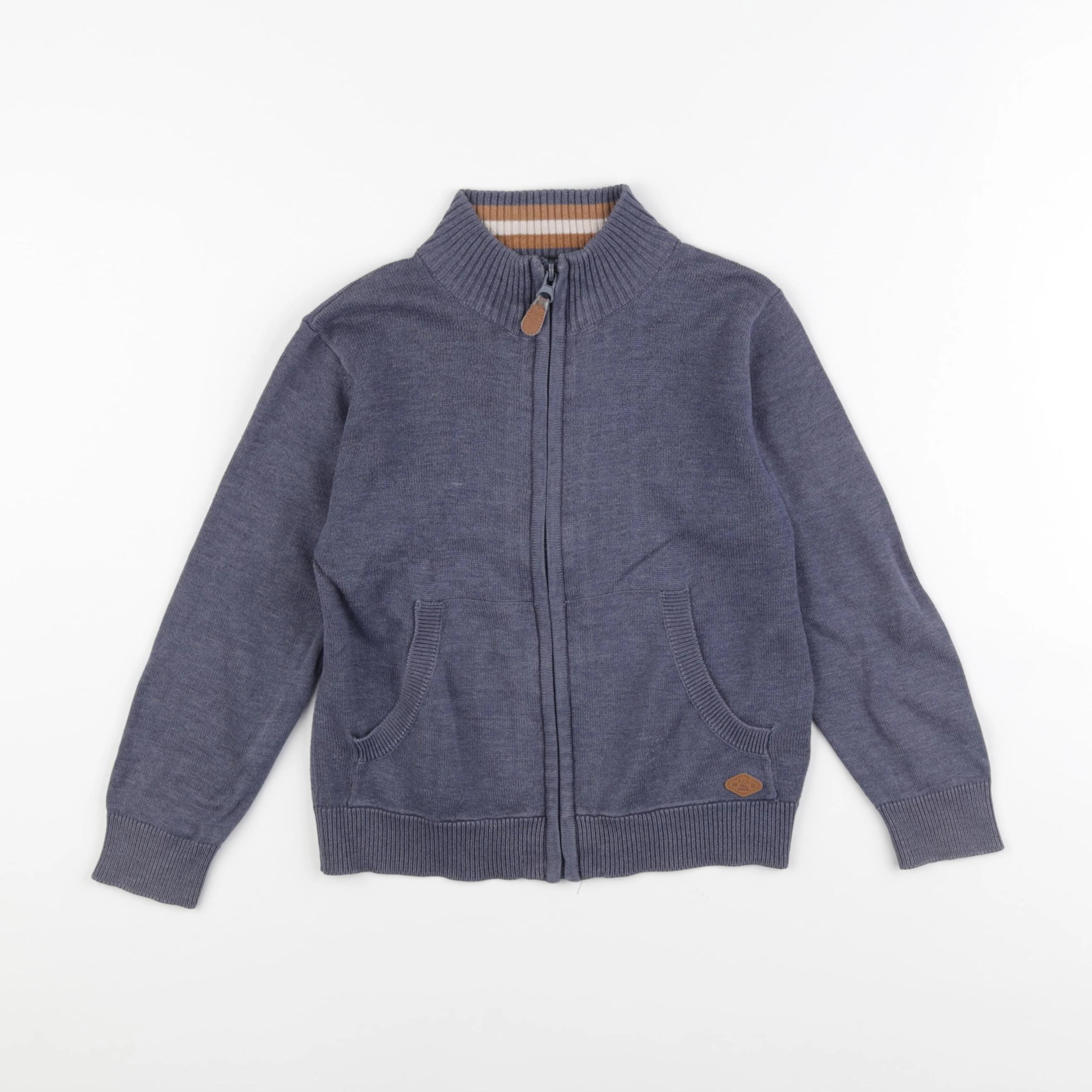 Vertbaudet - gilet bleu - 6 ans