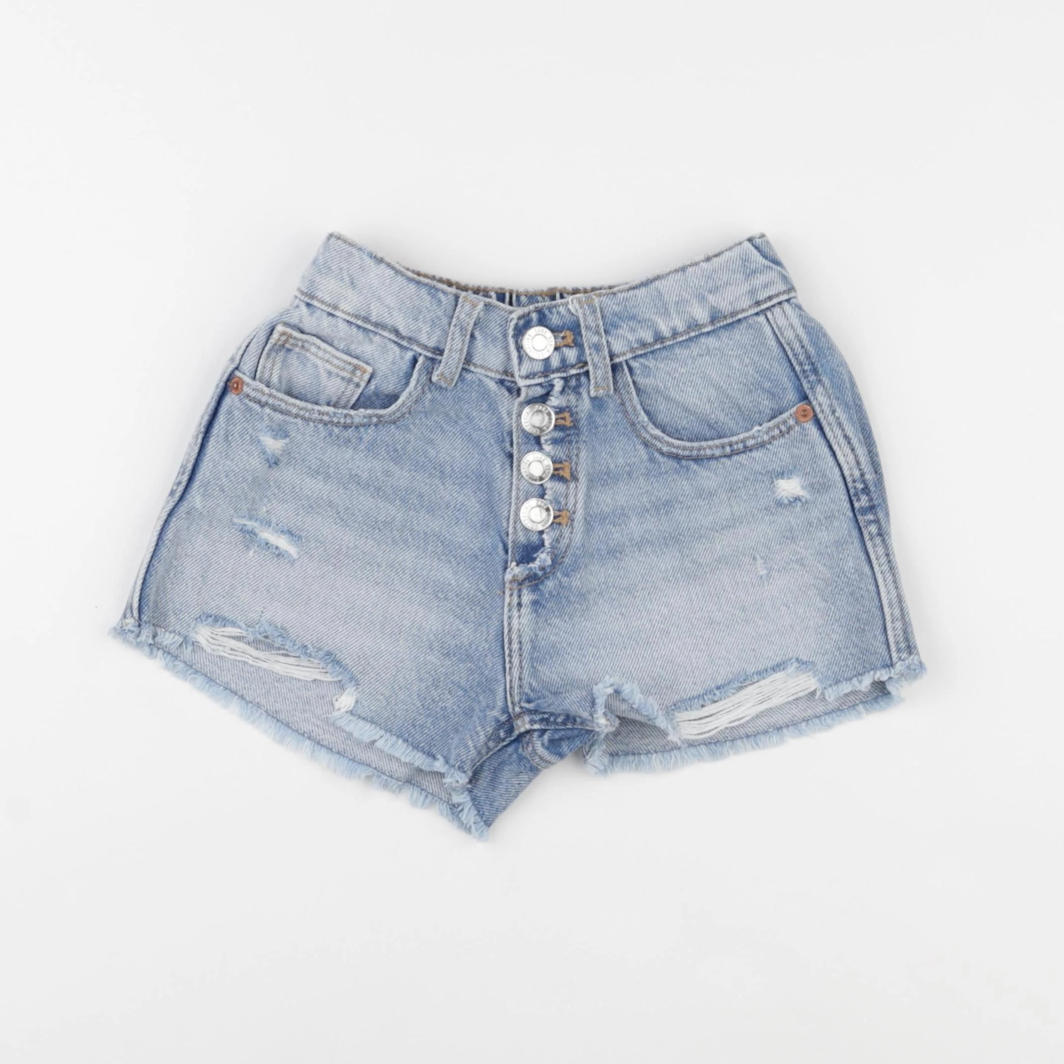 Zara - short bleu - 7 ans