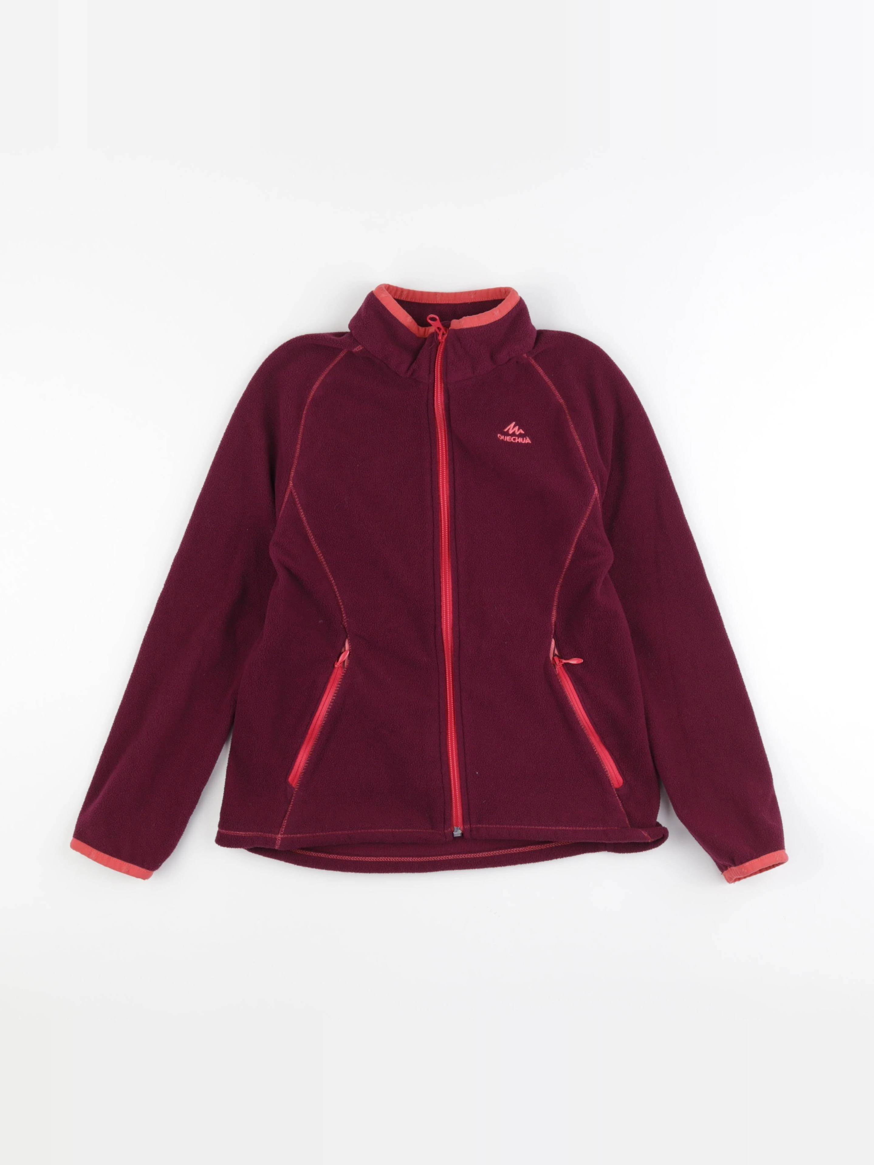 Decathlon ski - polaire rouge - 8/9 ans