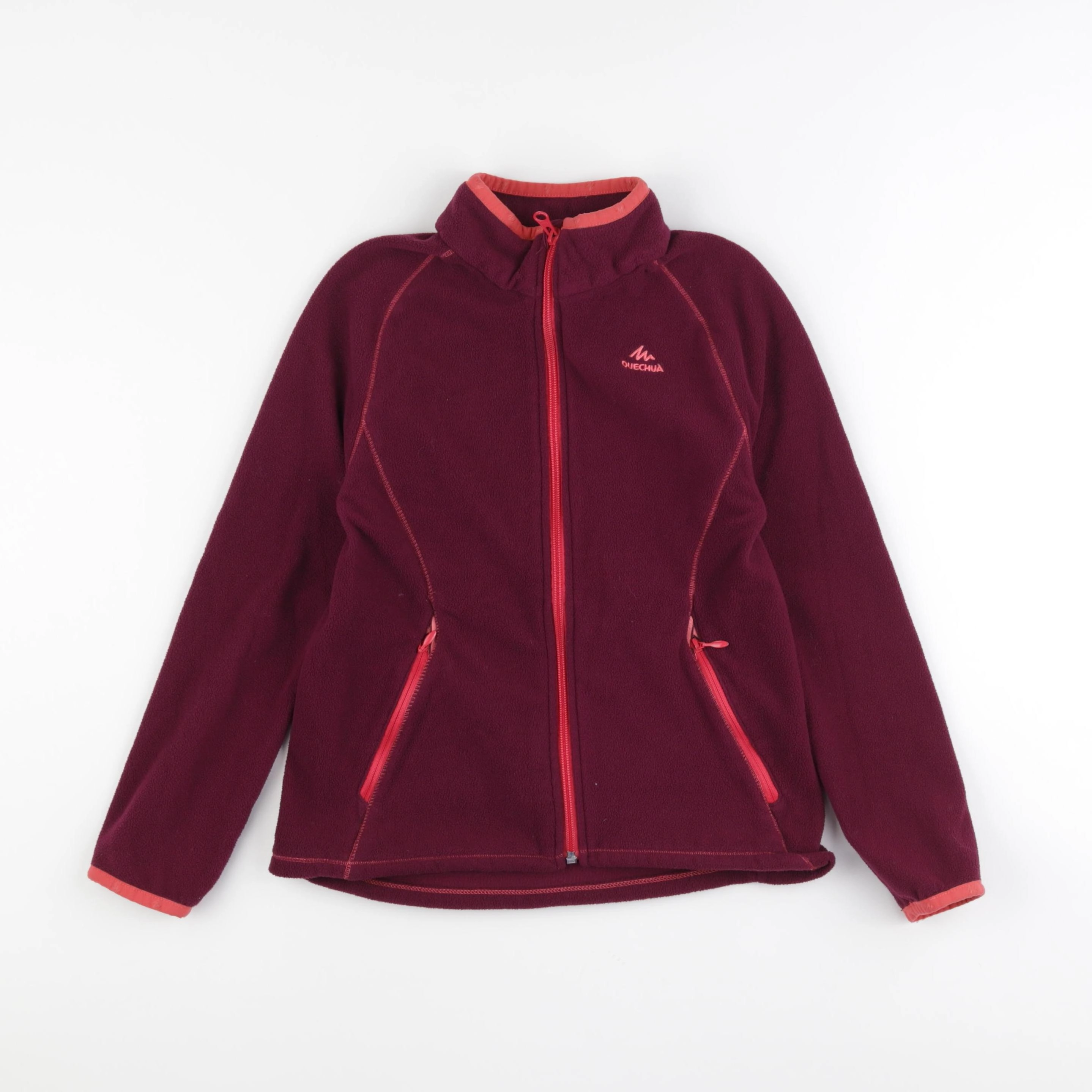 Decathlon ski - polaire rouge - 8/9 ans