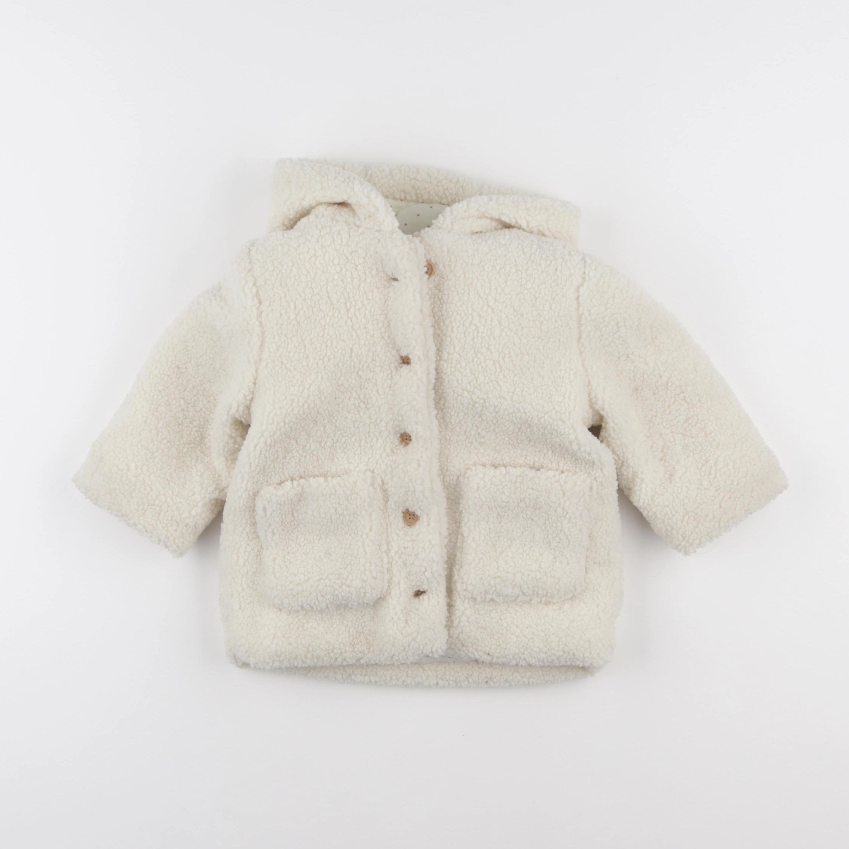 Vertbaudet - veste doublé beige - 2 ans
