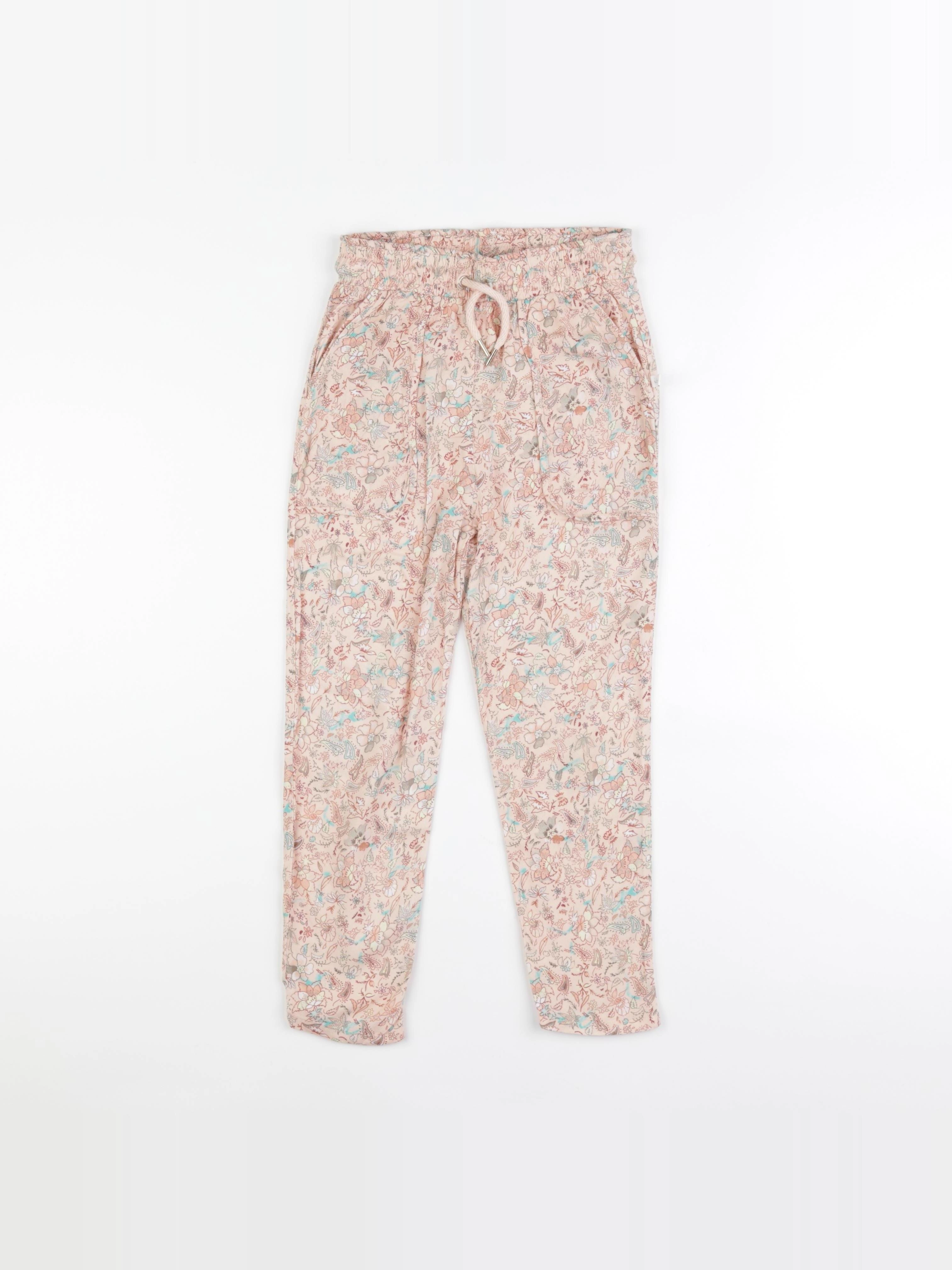 IKKS - pantalon rose - 7 ans