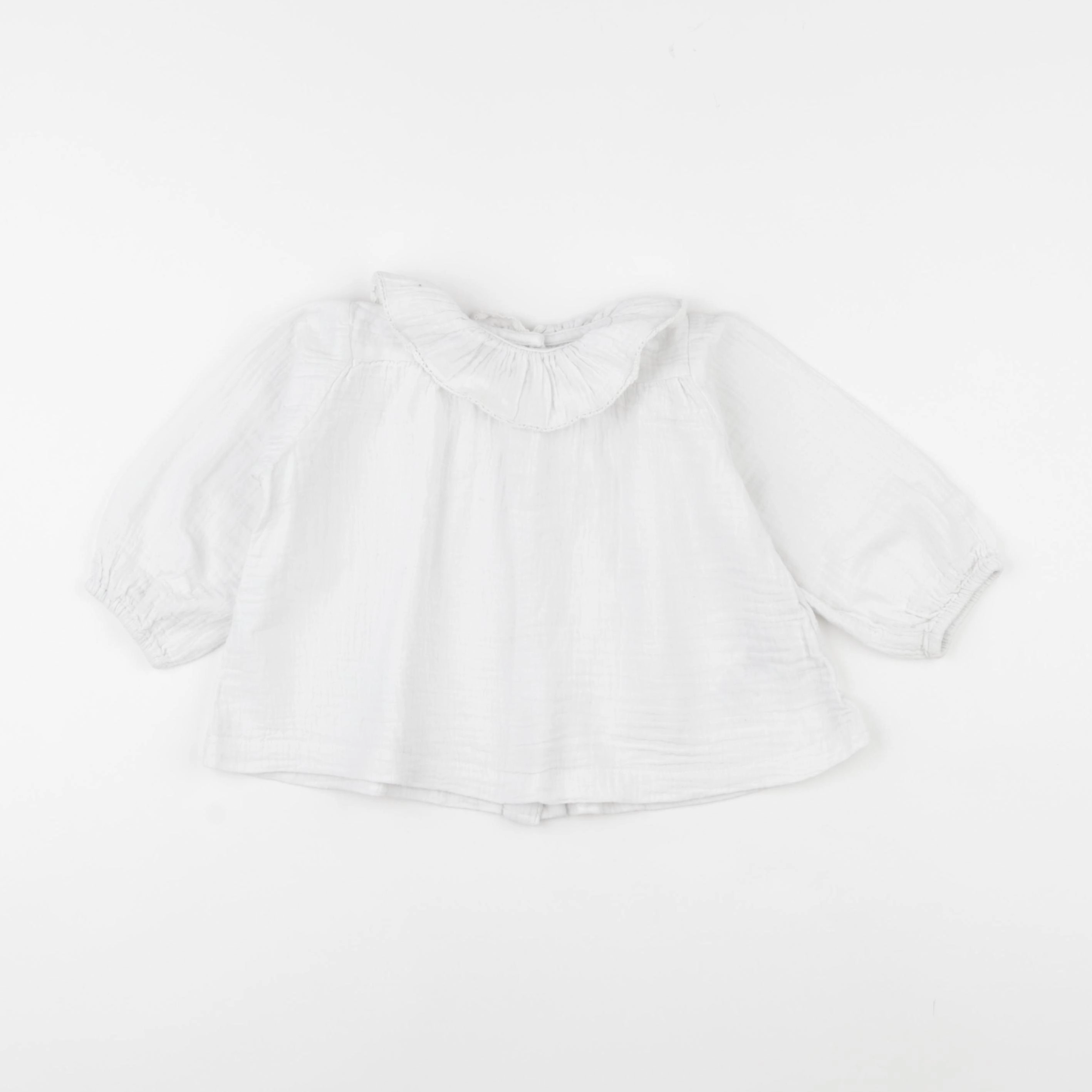 Vertbaudet - blouse blanc - 18 mois