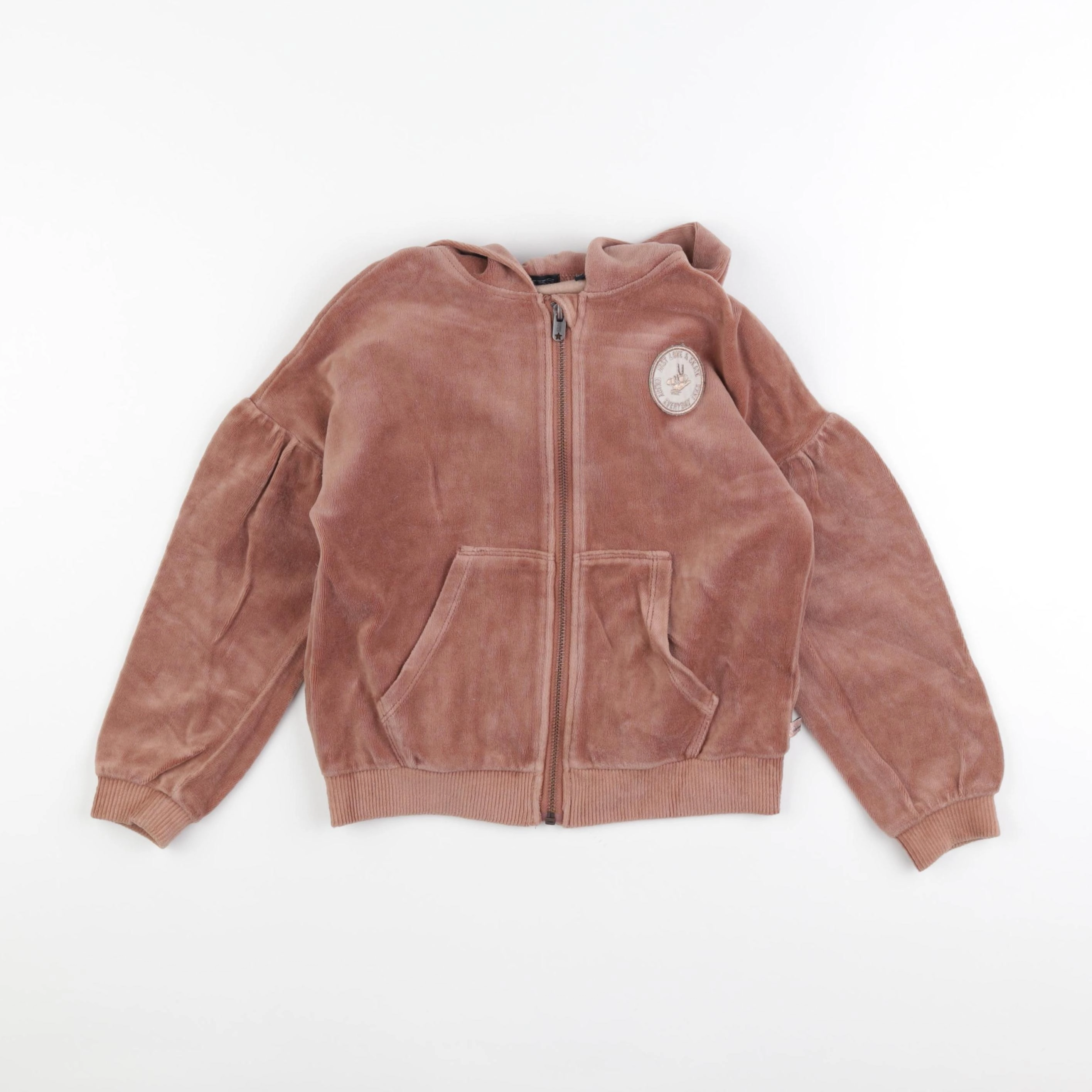 IKKS - gilet marron - 8 ans
