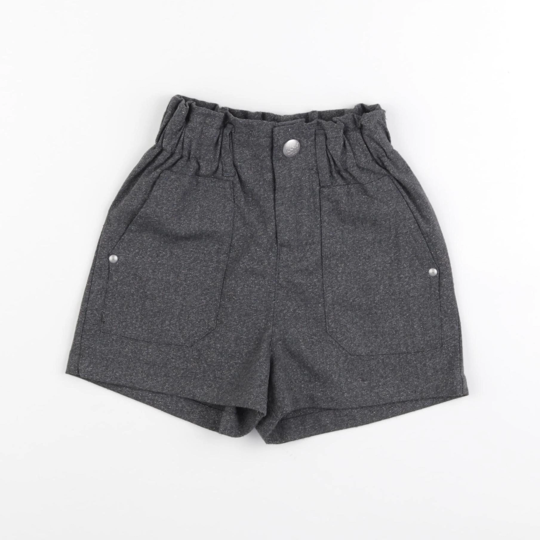 IKKS - short gris, argent - 6 ans