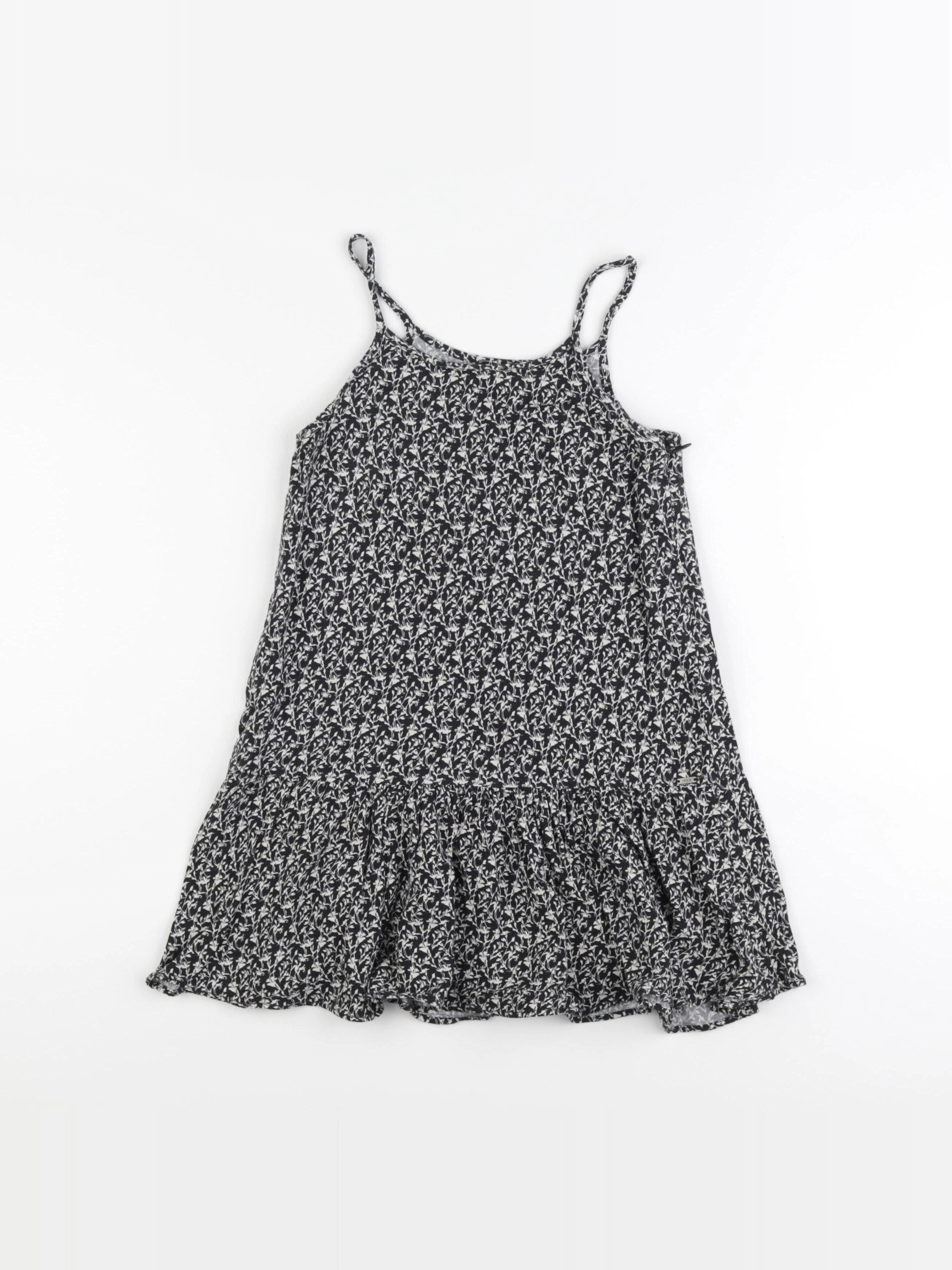 IKKS - robe noir - 6 ans