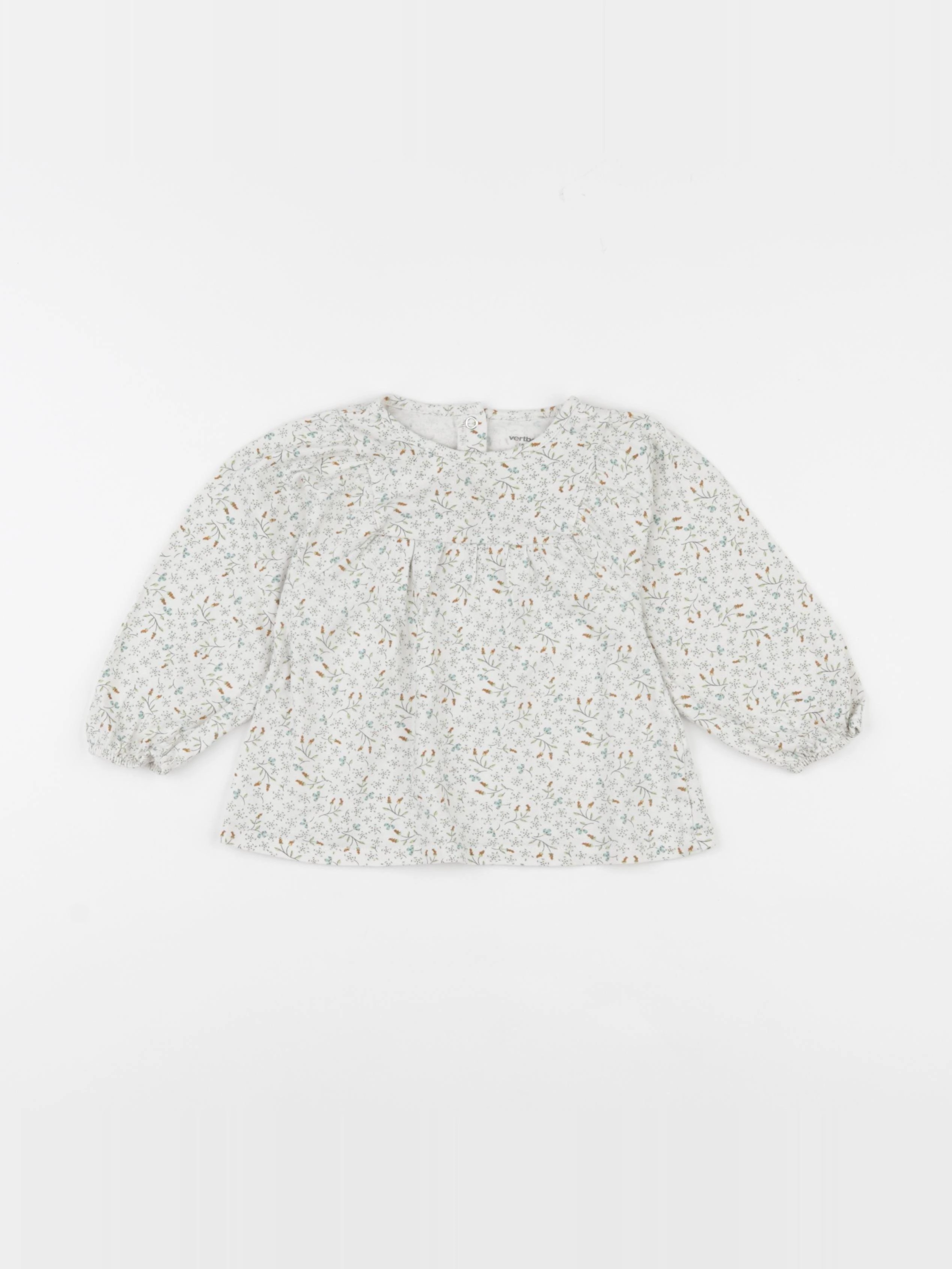 Vertbaudet - tee-shirt beige - 18 mois