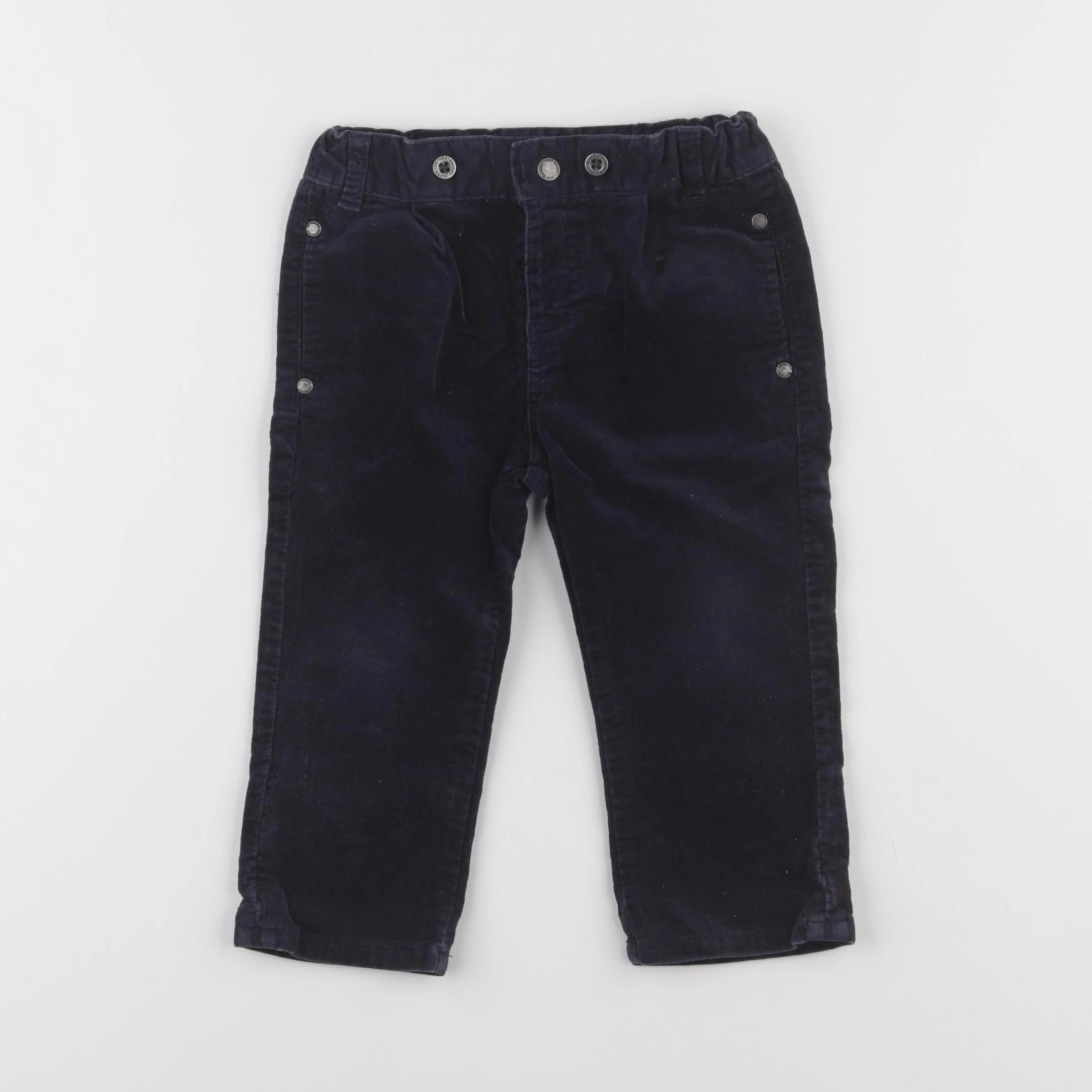 Vertbaudet - pantalon bleu - 18 mois