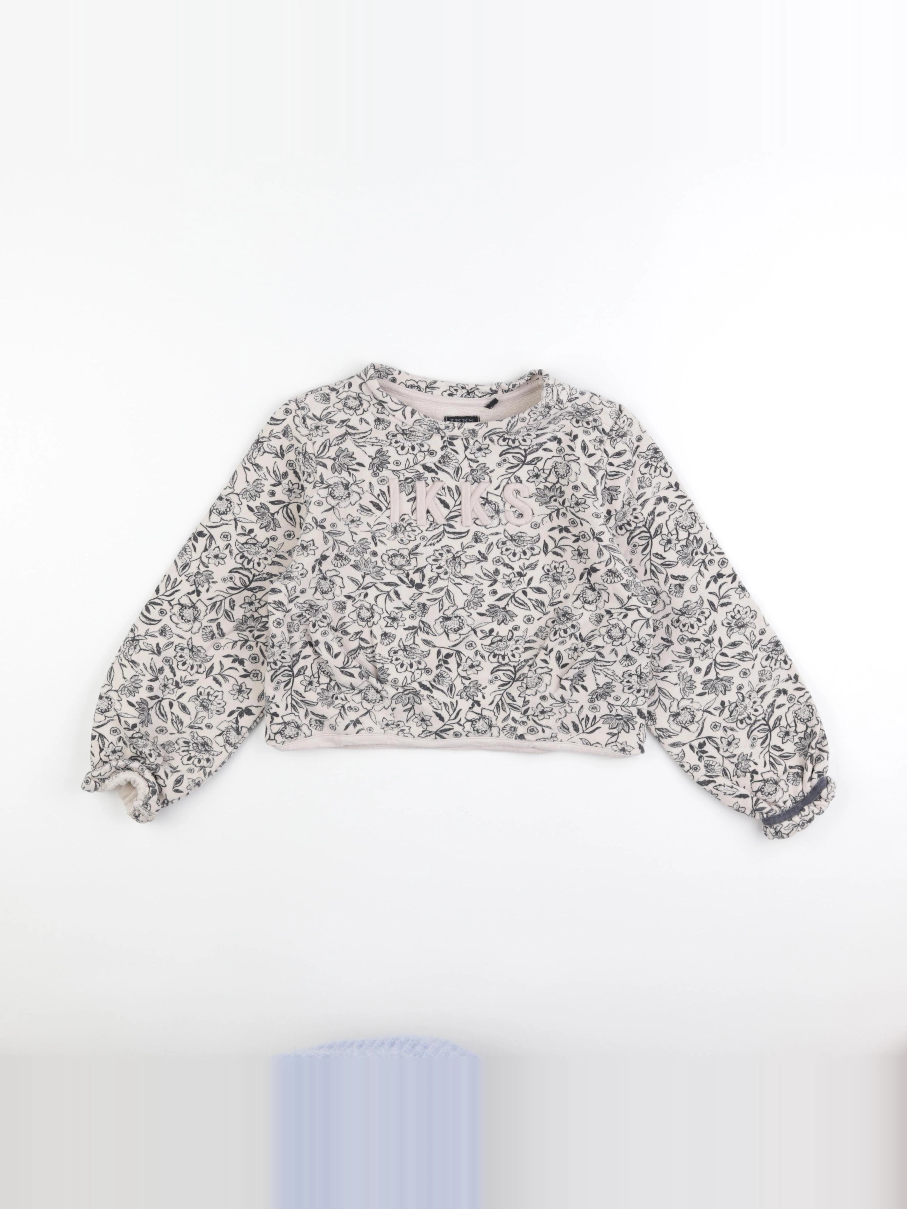 IKKS - sweat beige - 8 ans