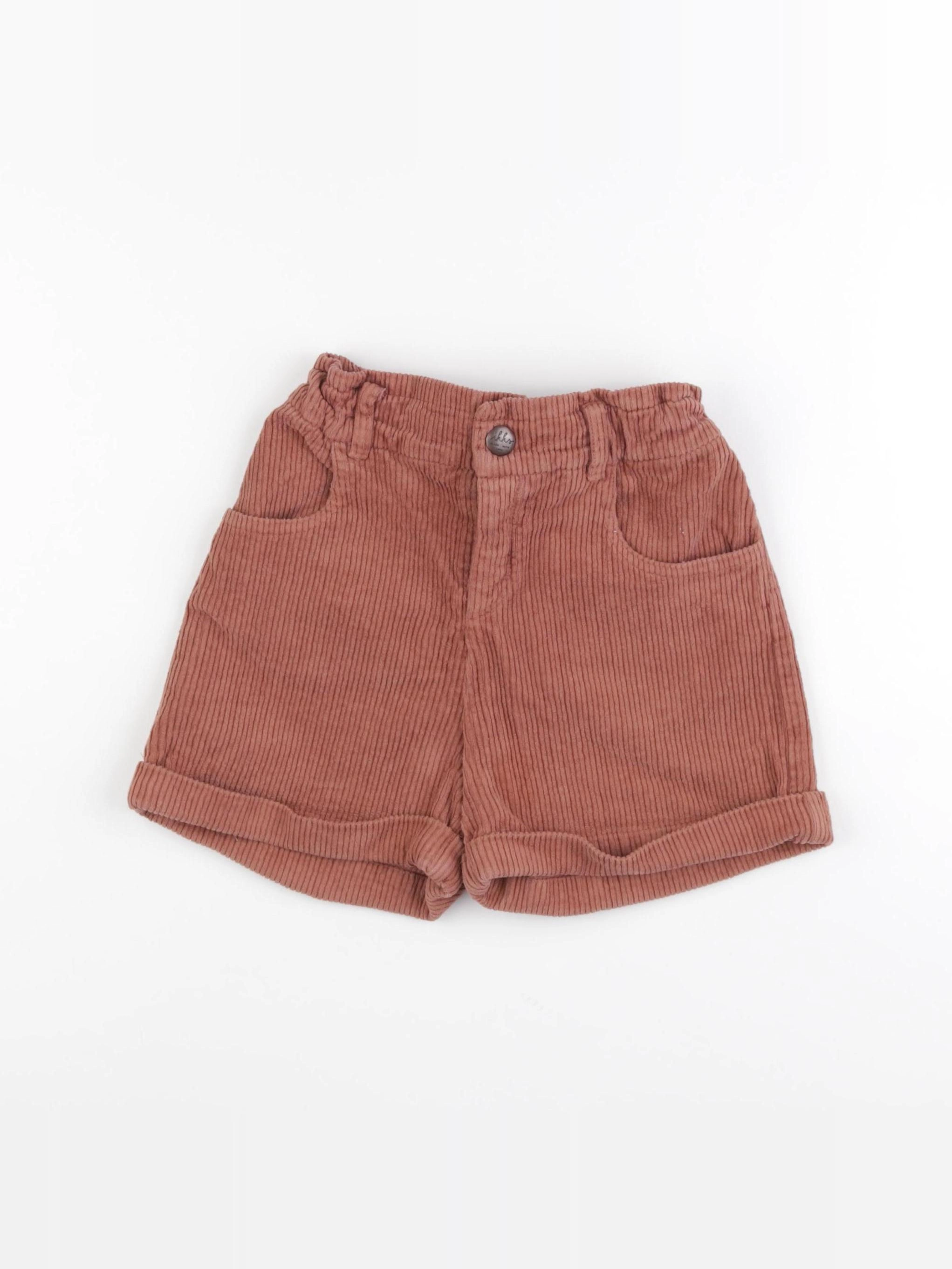 IKKS - short marron - 6 ans