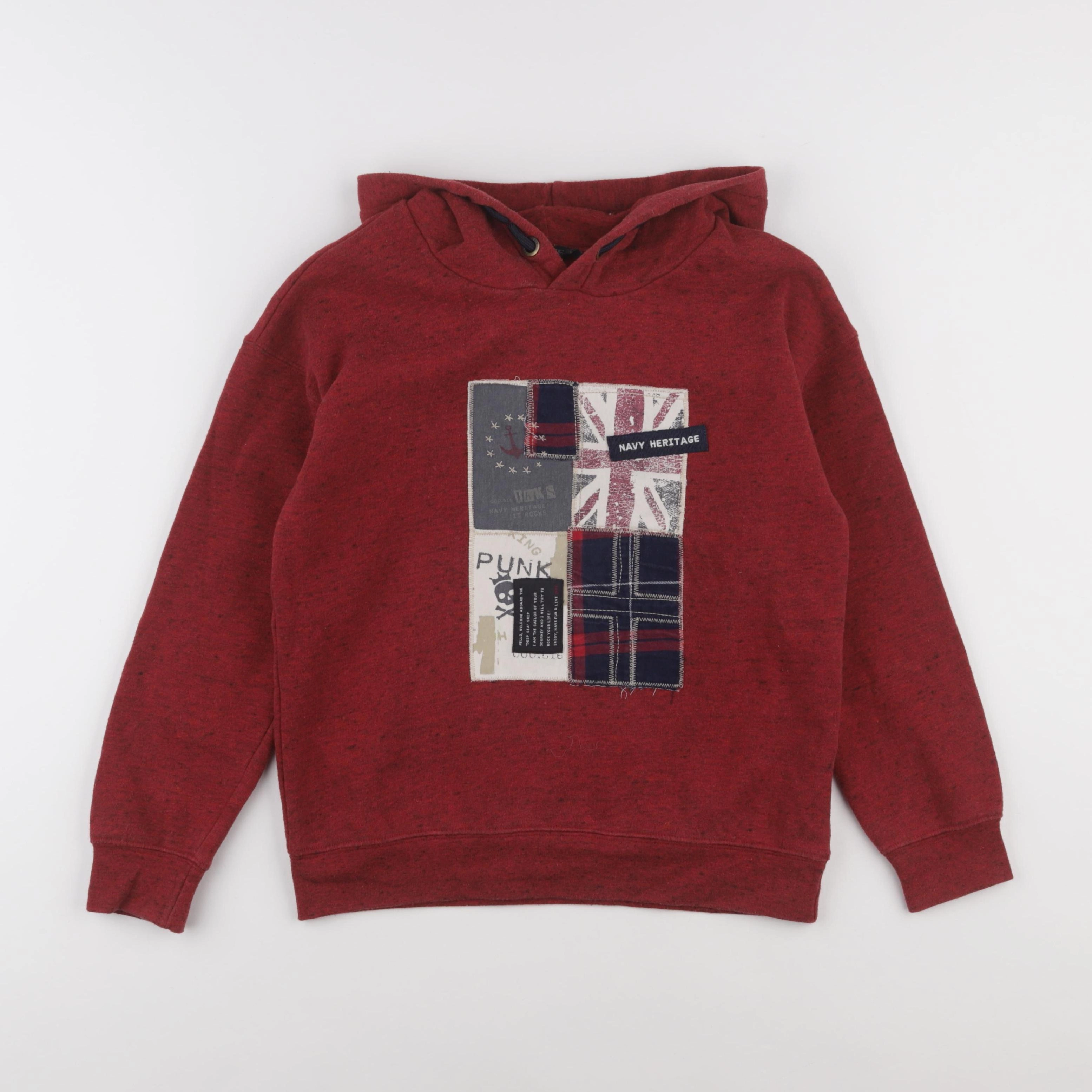 IKKS - sweat rouge - 10 ans