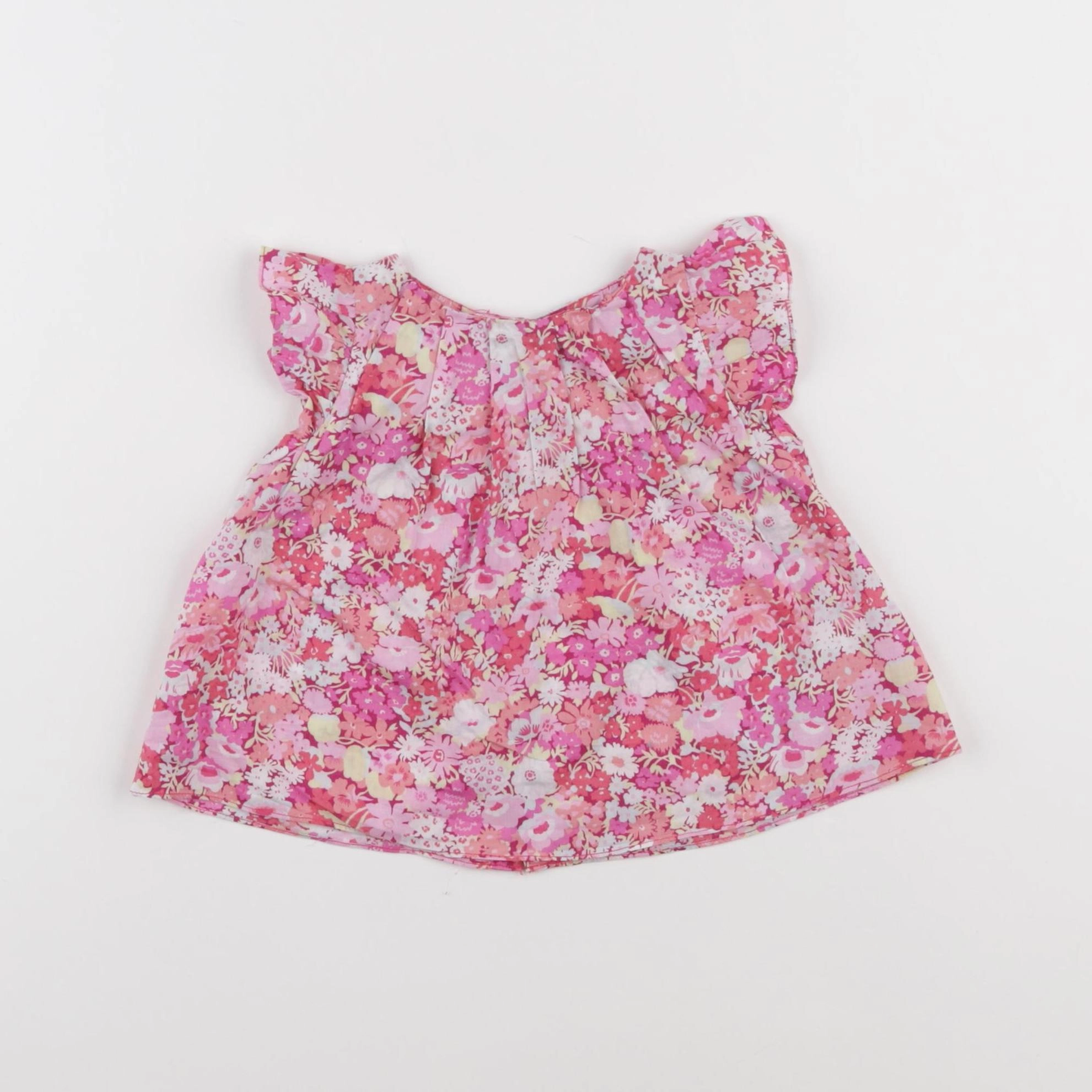 Jacadi - blouse liberty rose - 6 mois