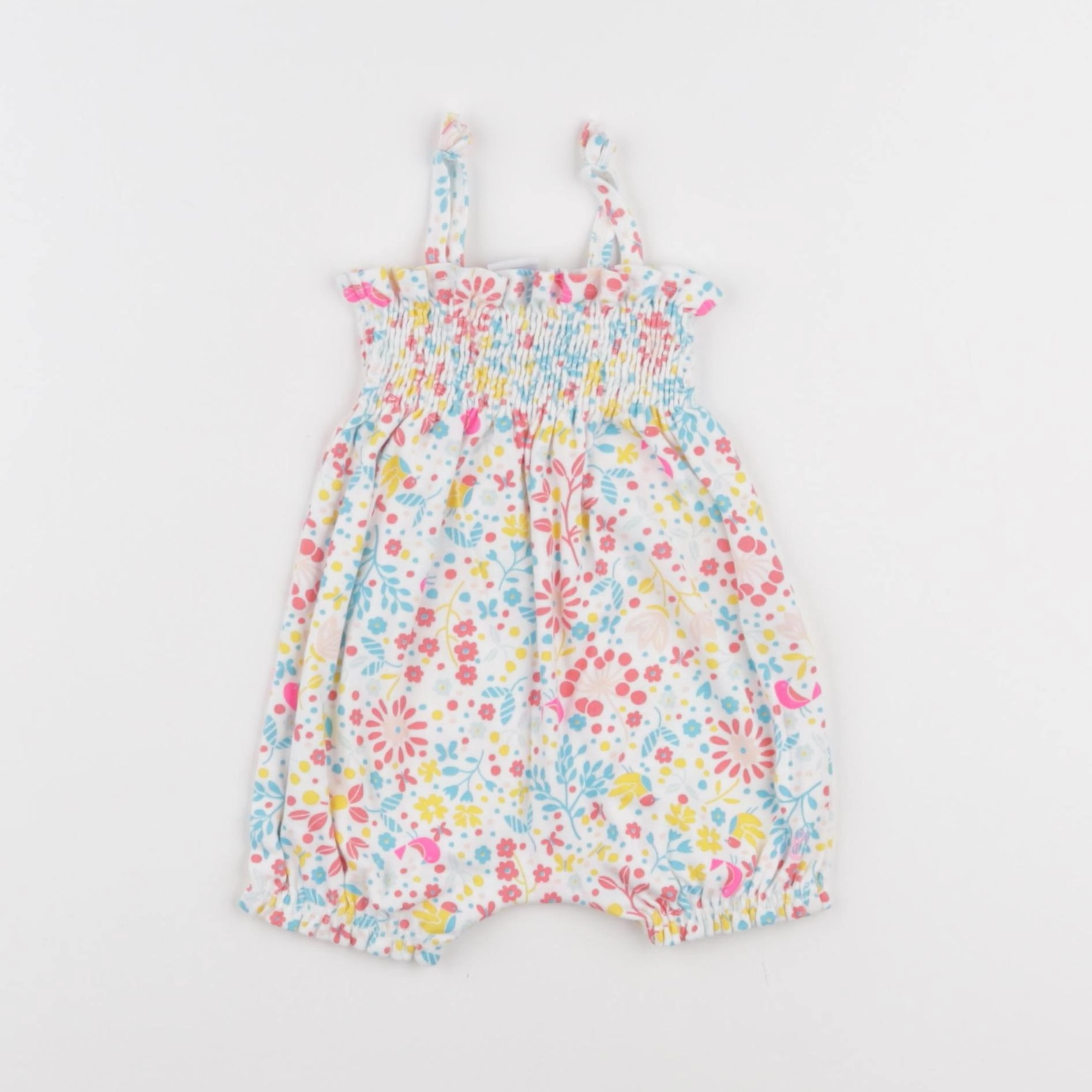 Petit Bateau - combinaison blanc - 3 mois