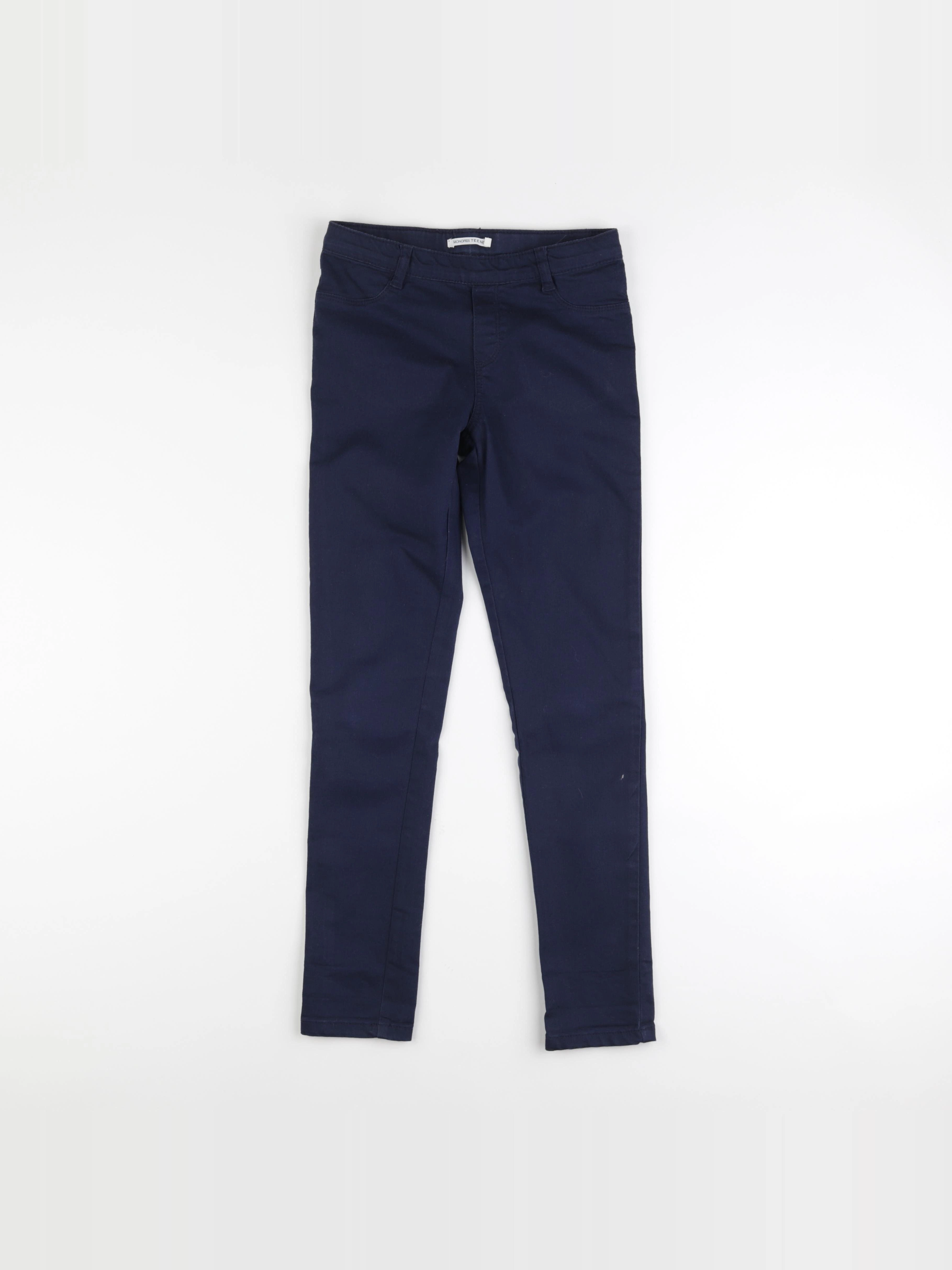 Monoprix - jegging bleu - 10 ans