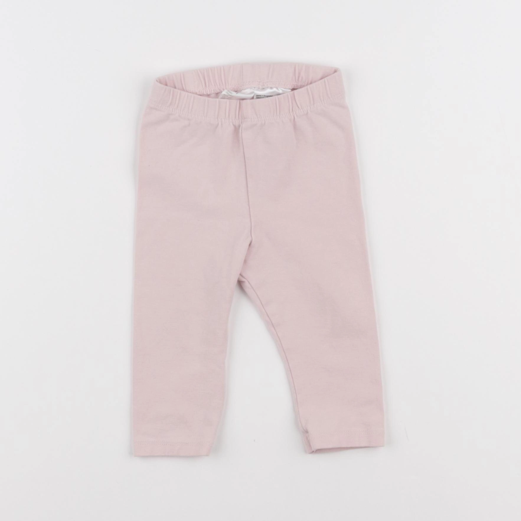 H&M - legging rose - 6 mois