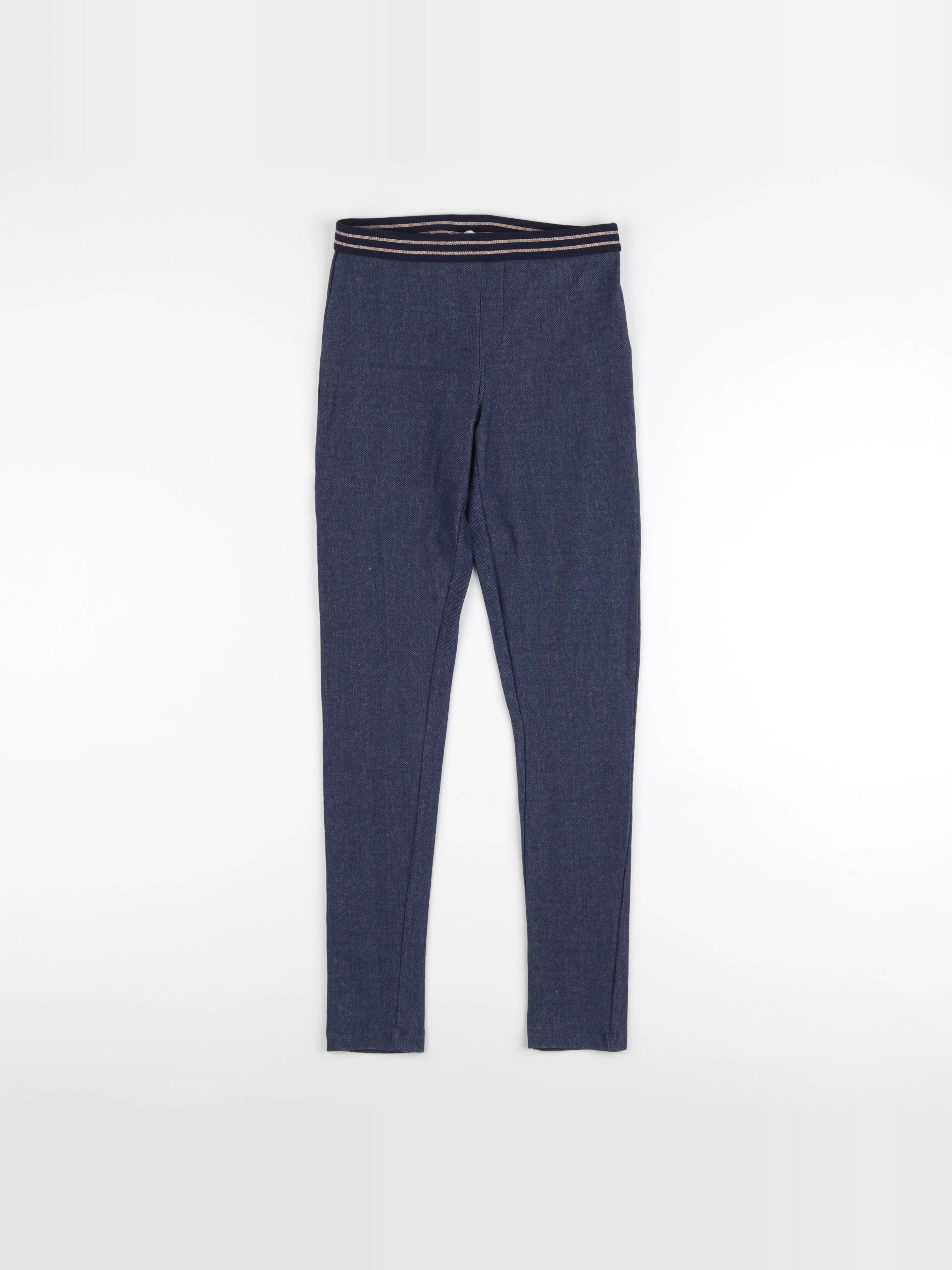 Monoprix - legging bleu - 12 ans