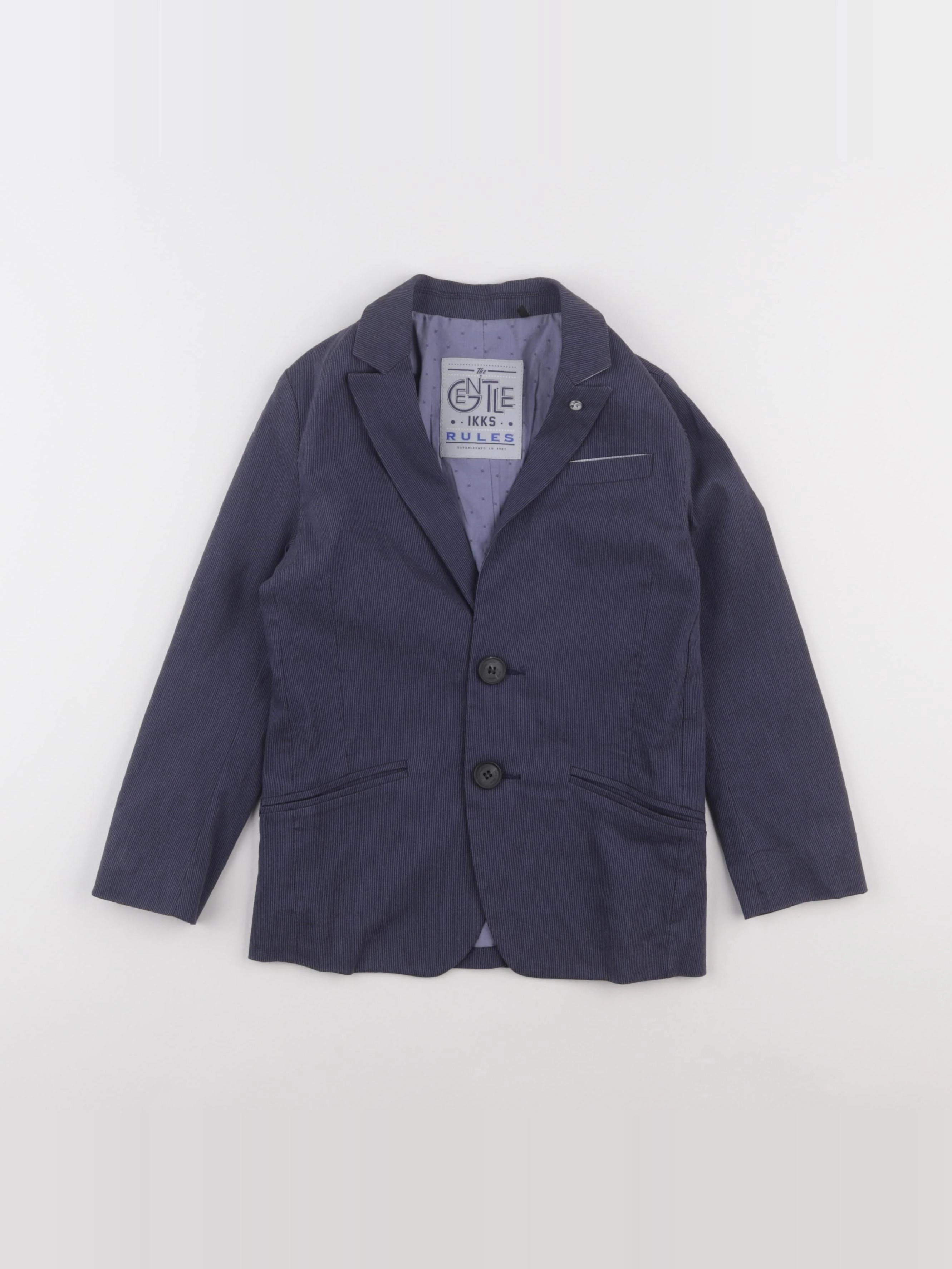 IKKS - veste bleu - 6 ans