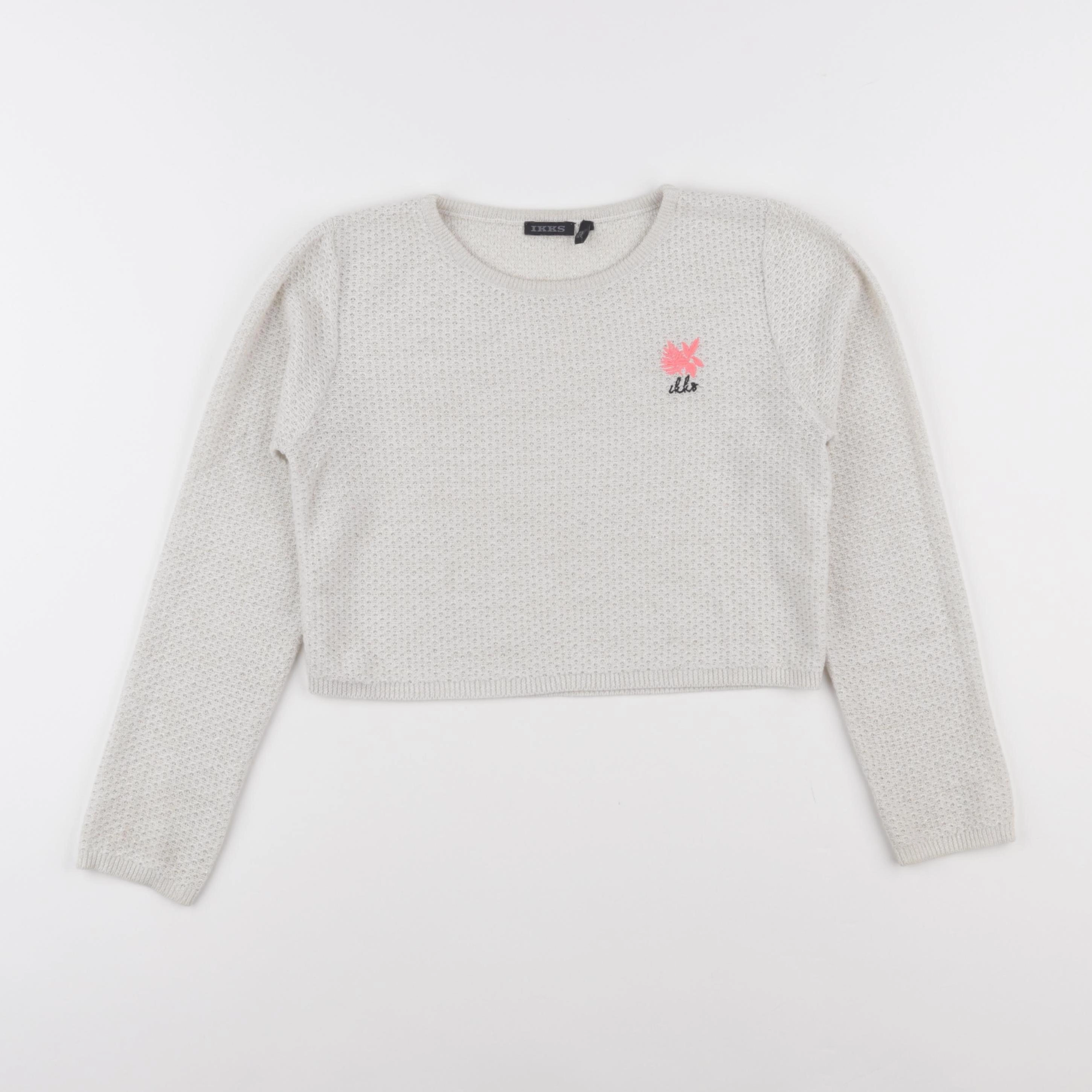 IKKS - pull beige - 8 ans