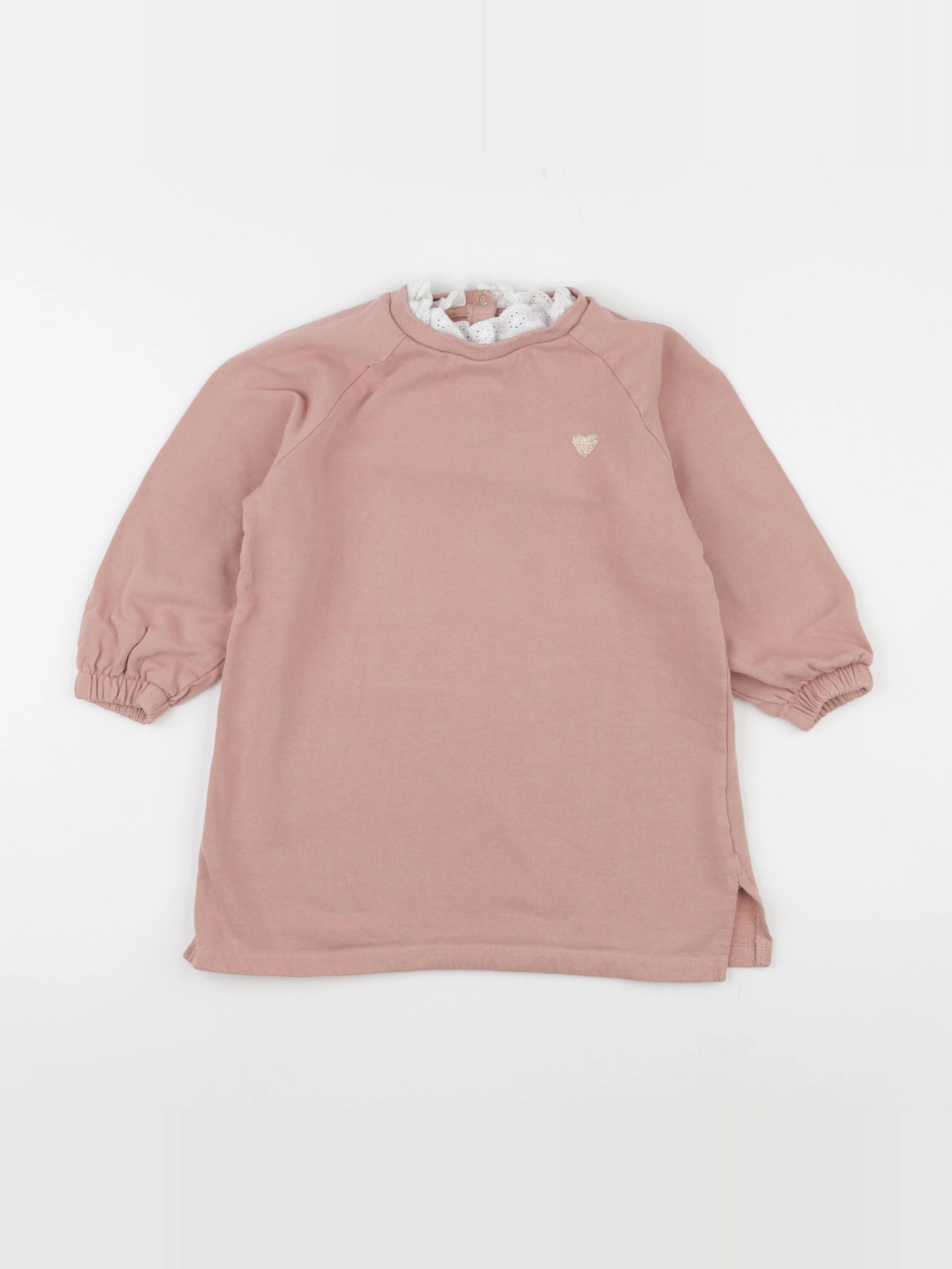 Vertbaudet - robe rose - 6 ans