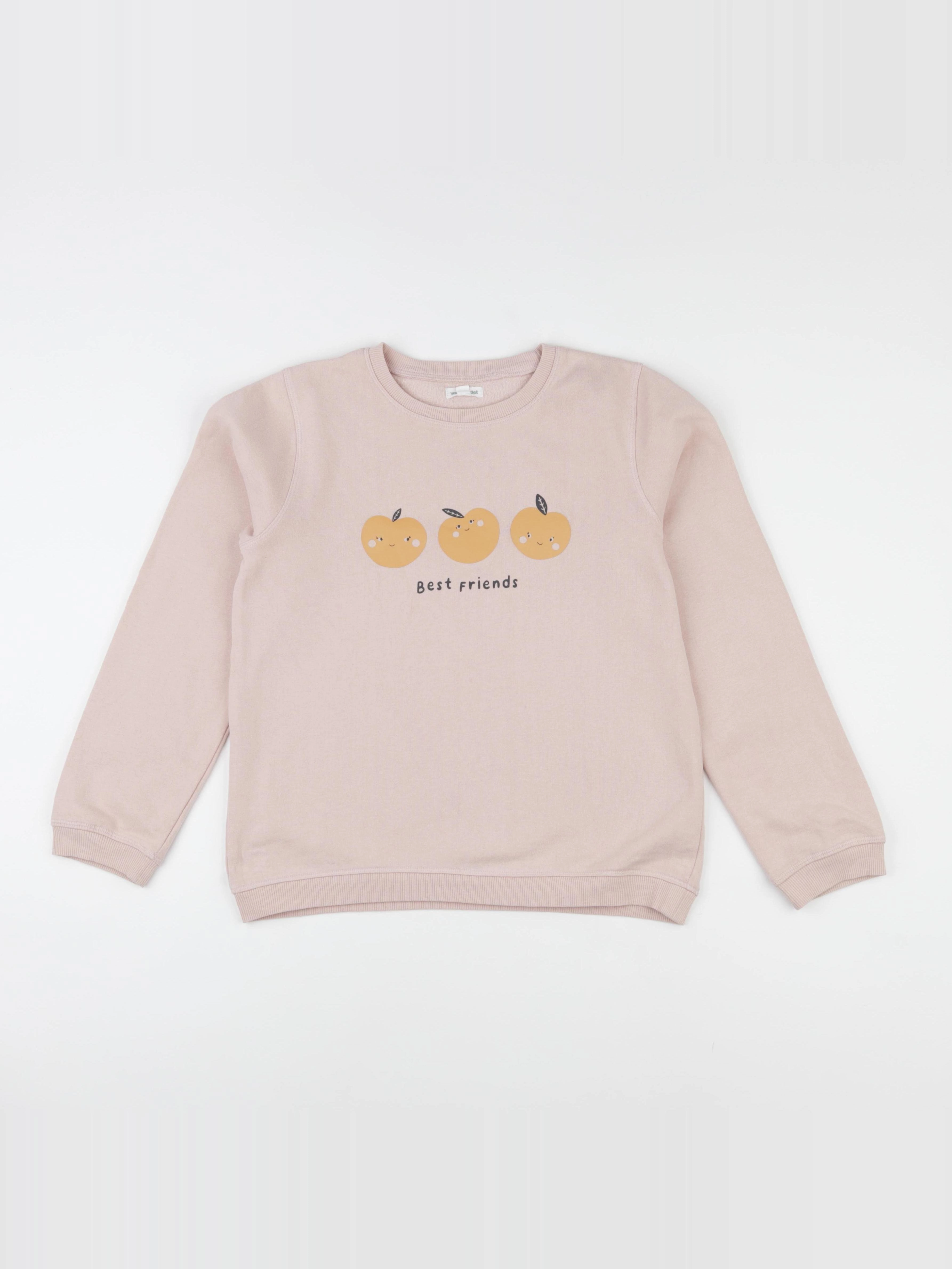 Vertbaudet - sweat rose - 12 ans