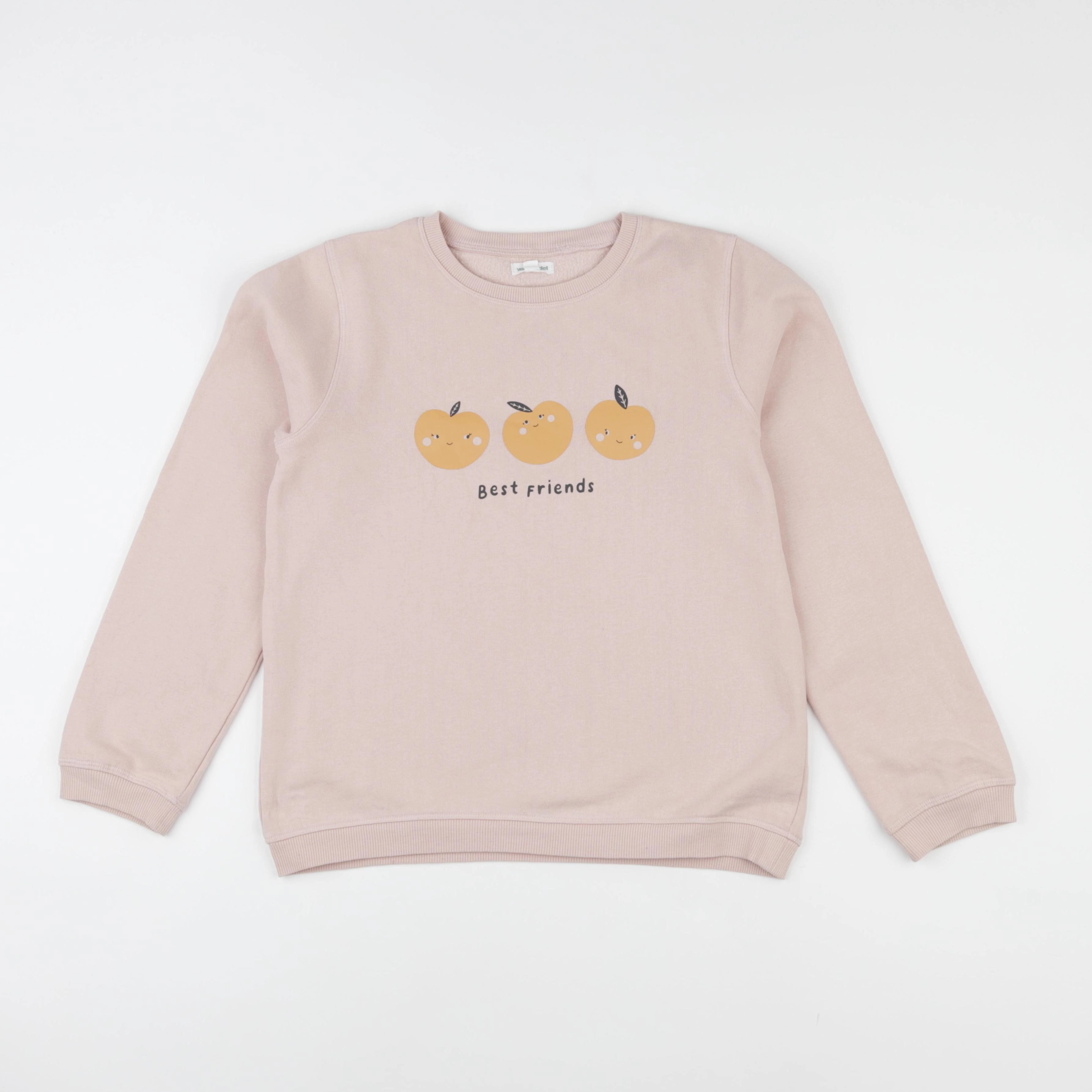 Vertbaudet - sweat rose - 12 ans
