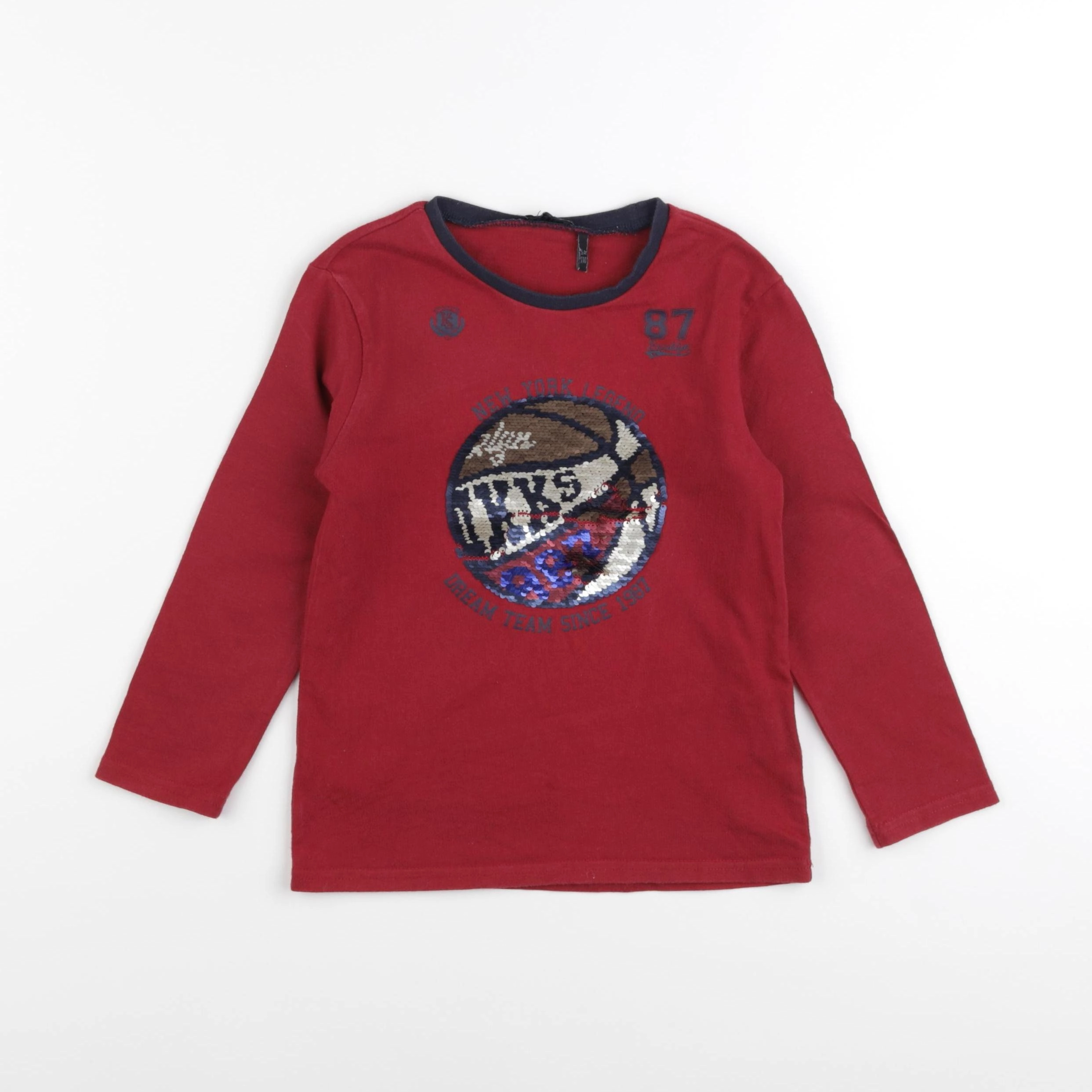 IKKS - tee-shirt rouge - 5 ans