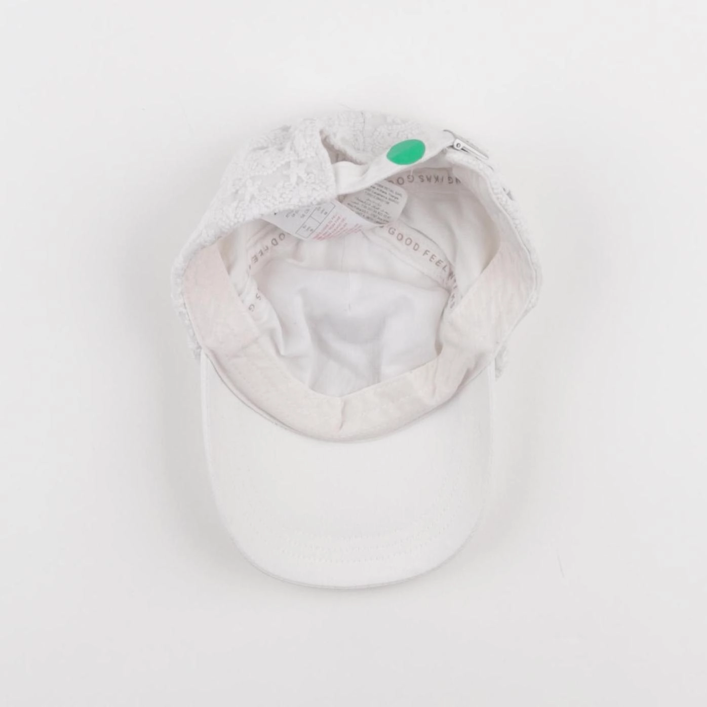 IKKS - casquette blanc - 7/8 ans