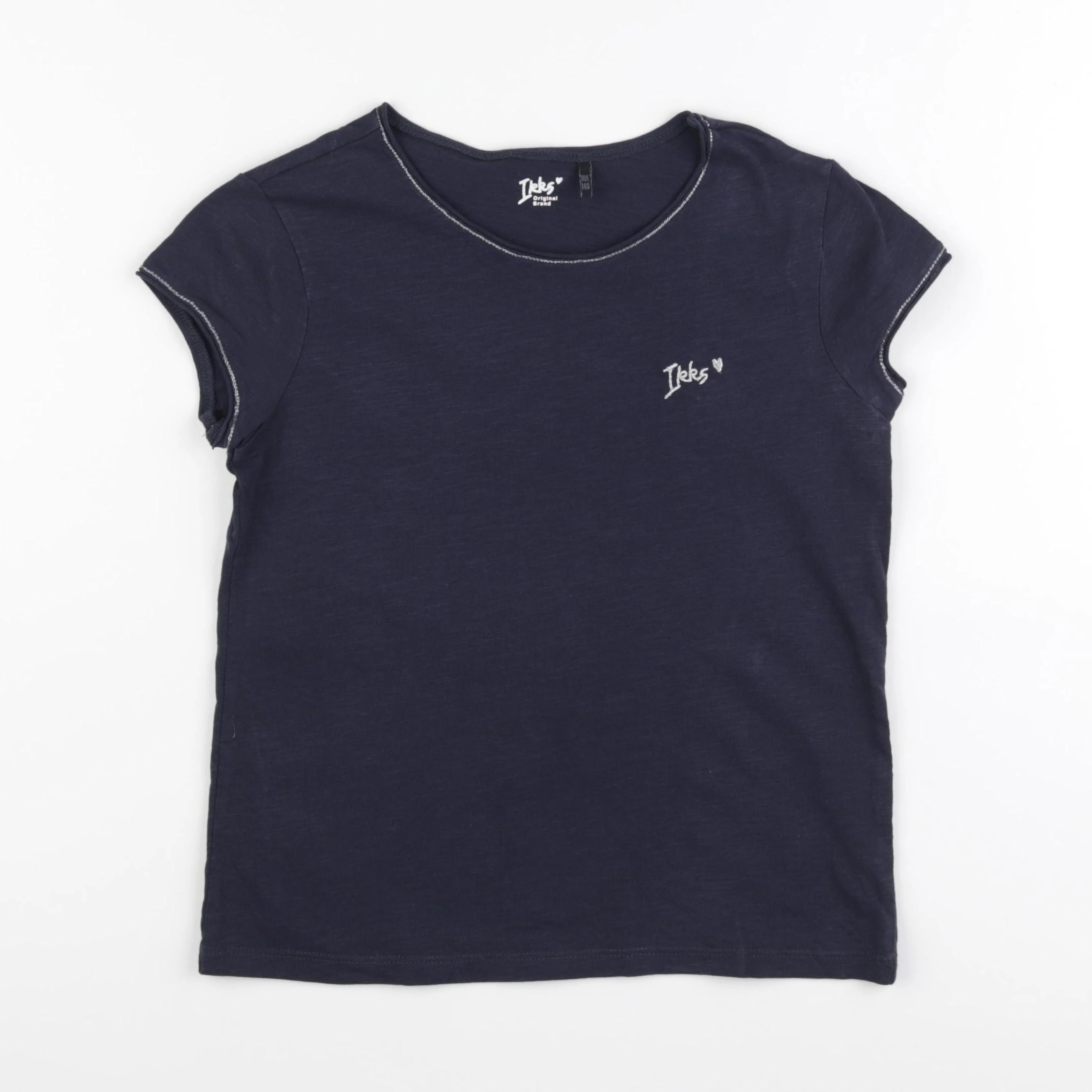 IKKS - tee-shirt bleu - 10 ans