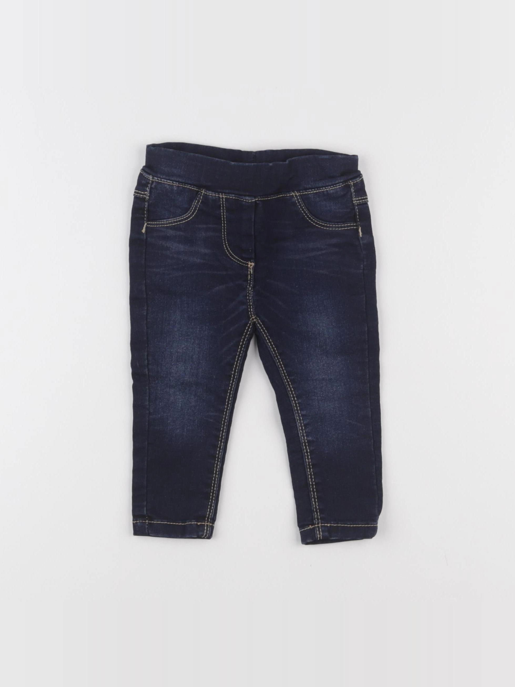 Tape à l'oeil - jegging bleu - 12 mois