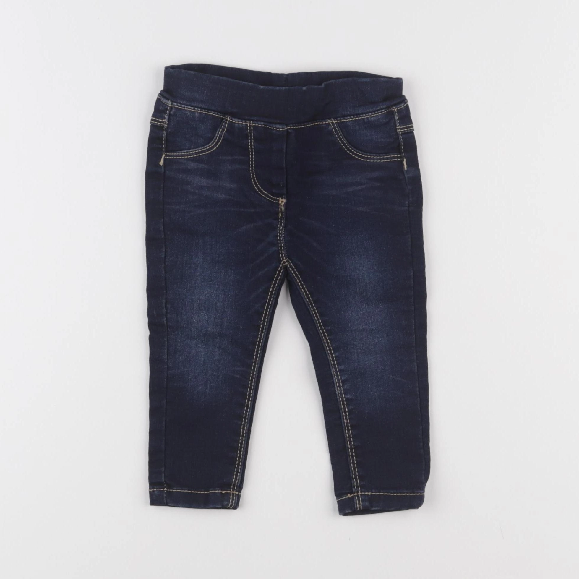 Tape à l'oeil - jegging bleu - 12 mois