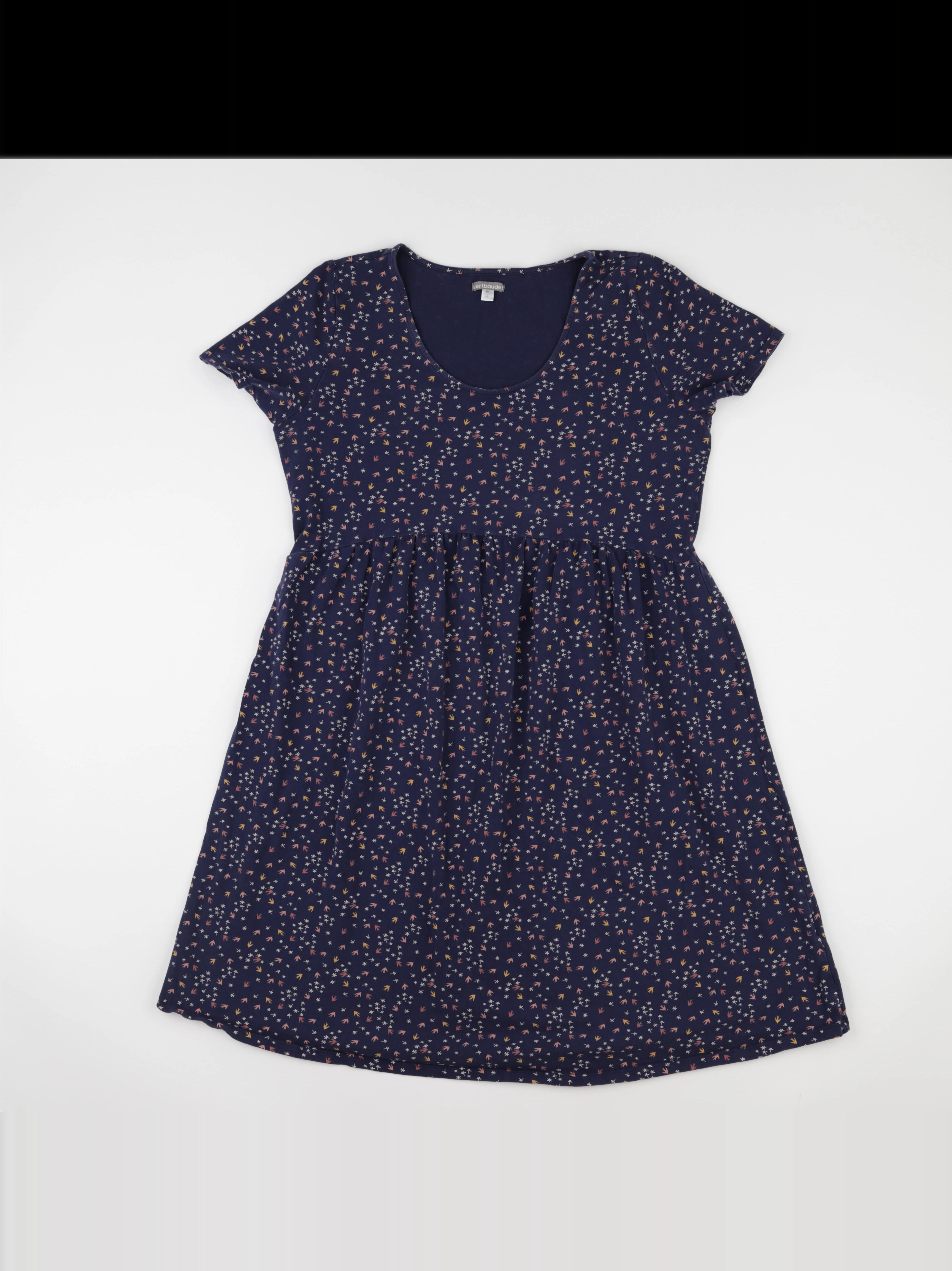 Vertbaudet - robe grossesse bleu - 46 à 48