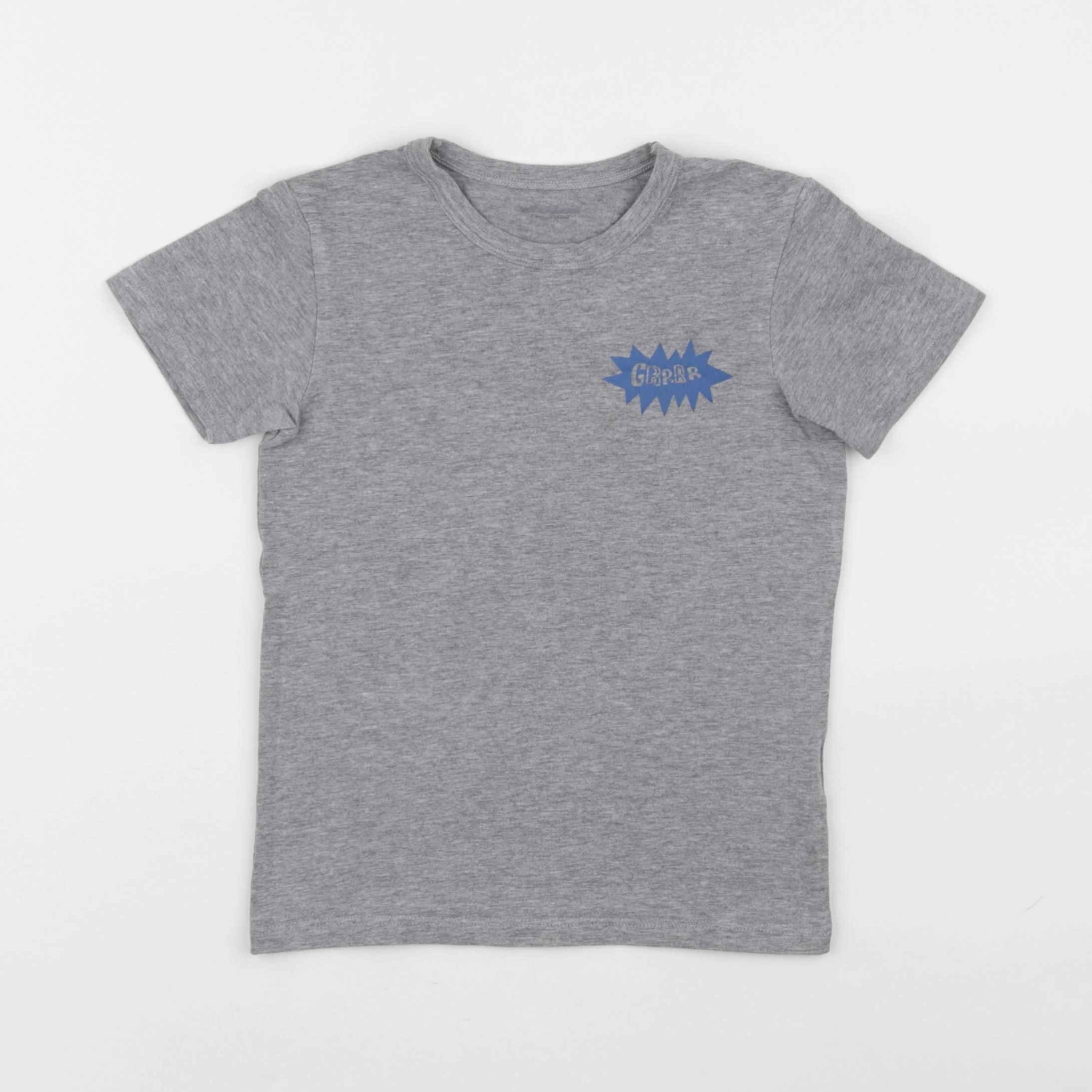 Vertbaudet - tee-shirt gris - 6 ans