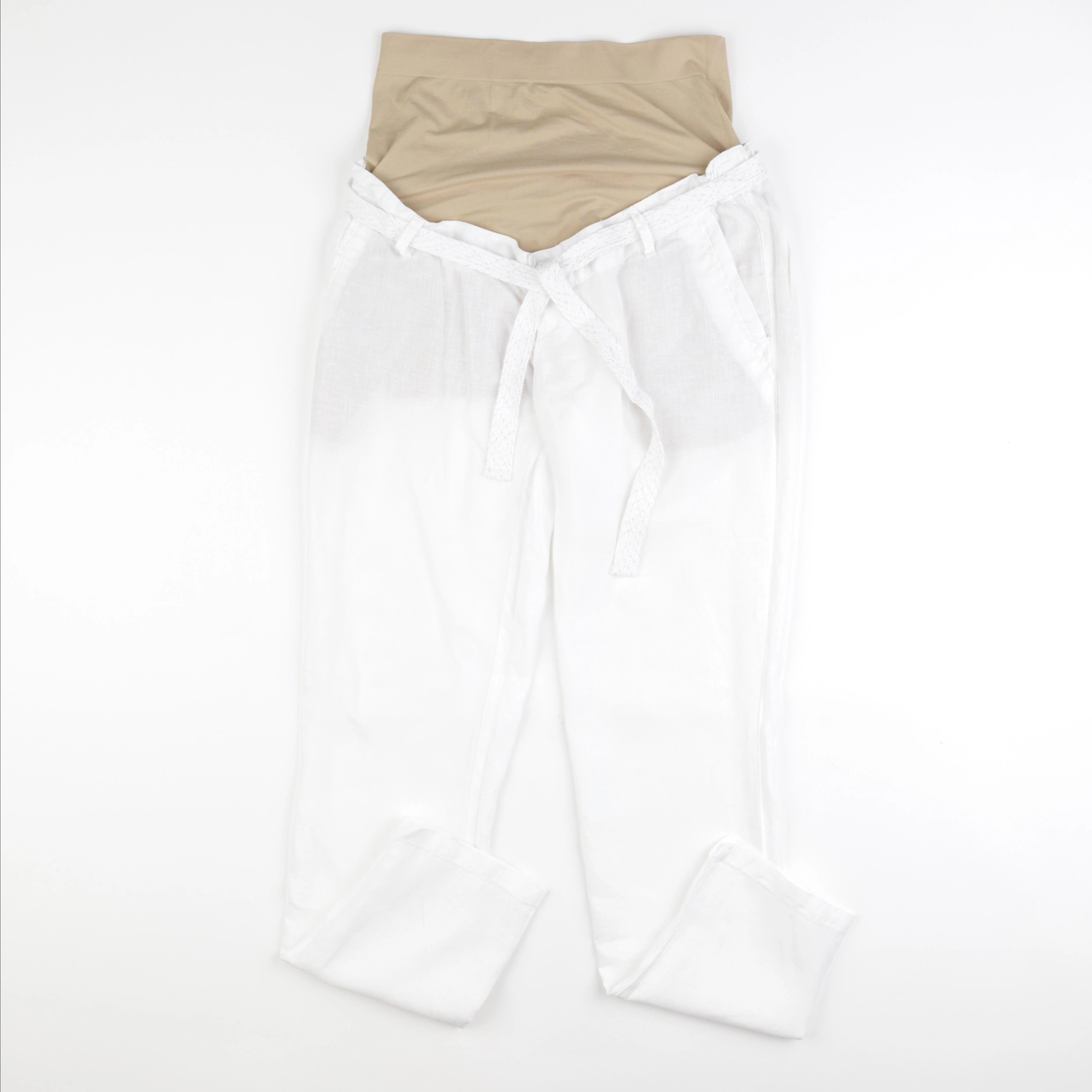 Vertbaudet - pantalon grossesse blanc - 38