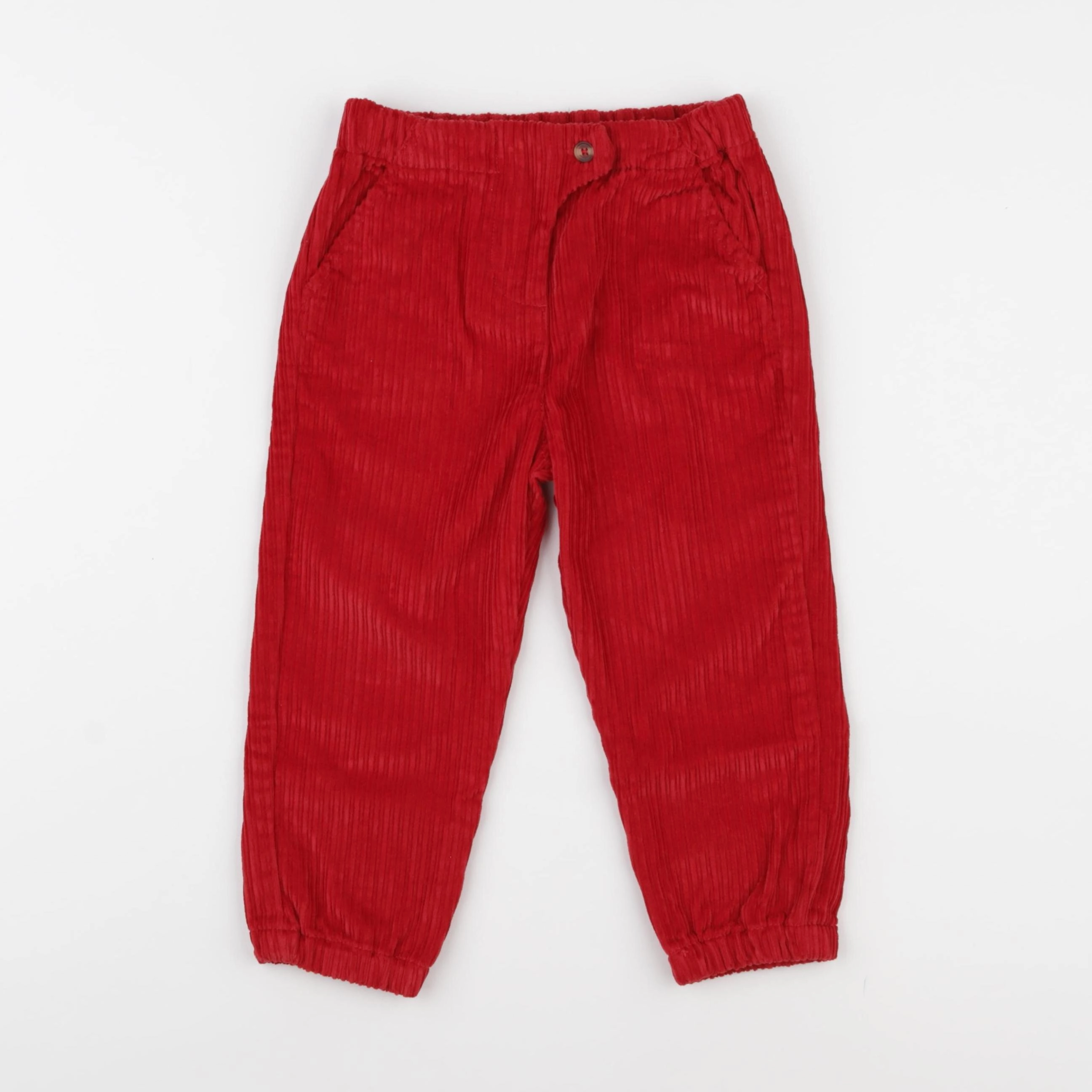 Boutchou - pantalon rouge - 24 mois