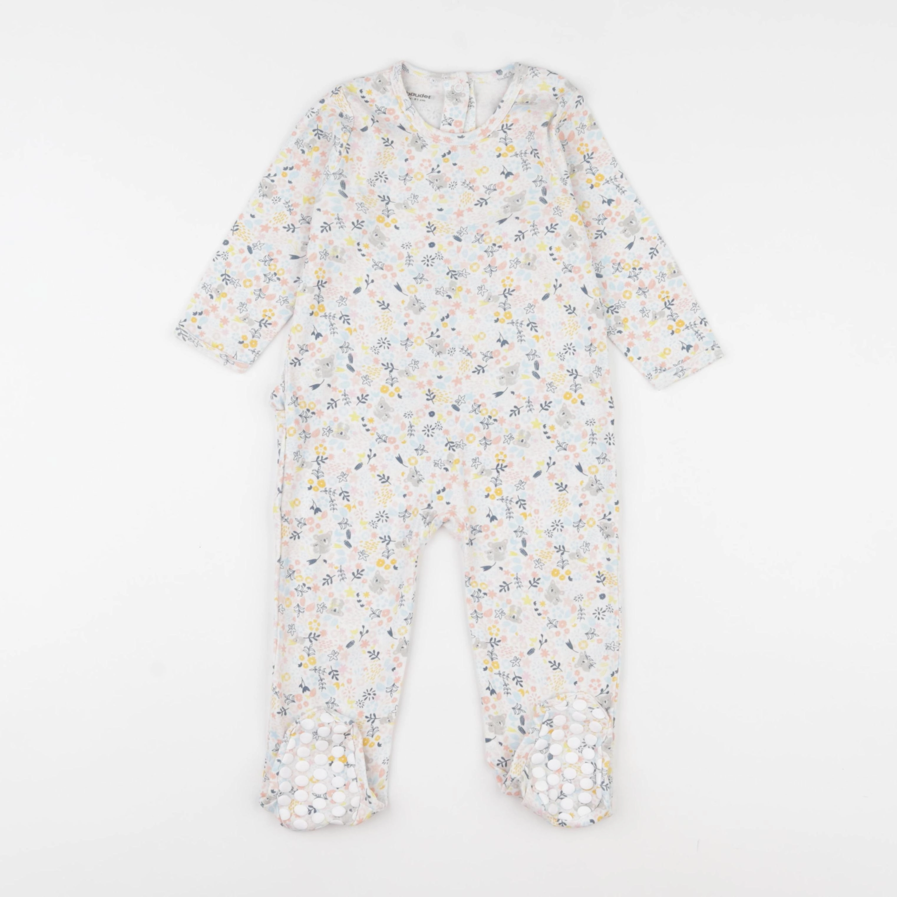 Vertbaudet - pyjama coton rose - 18 mois