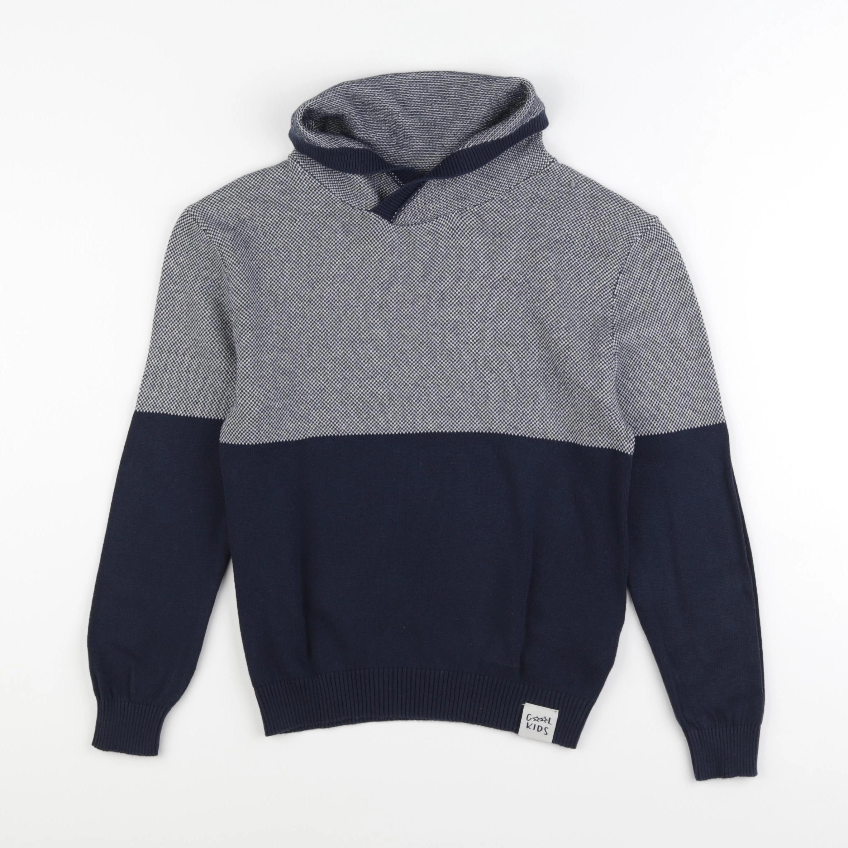 Vertbaudet - pull bleu - 10 ans