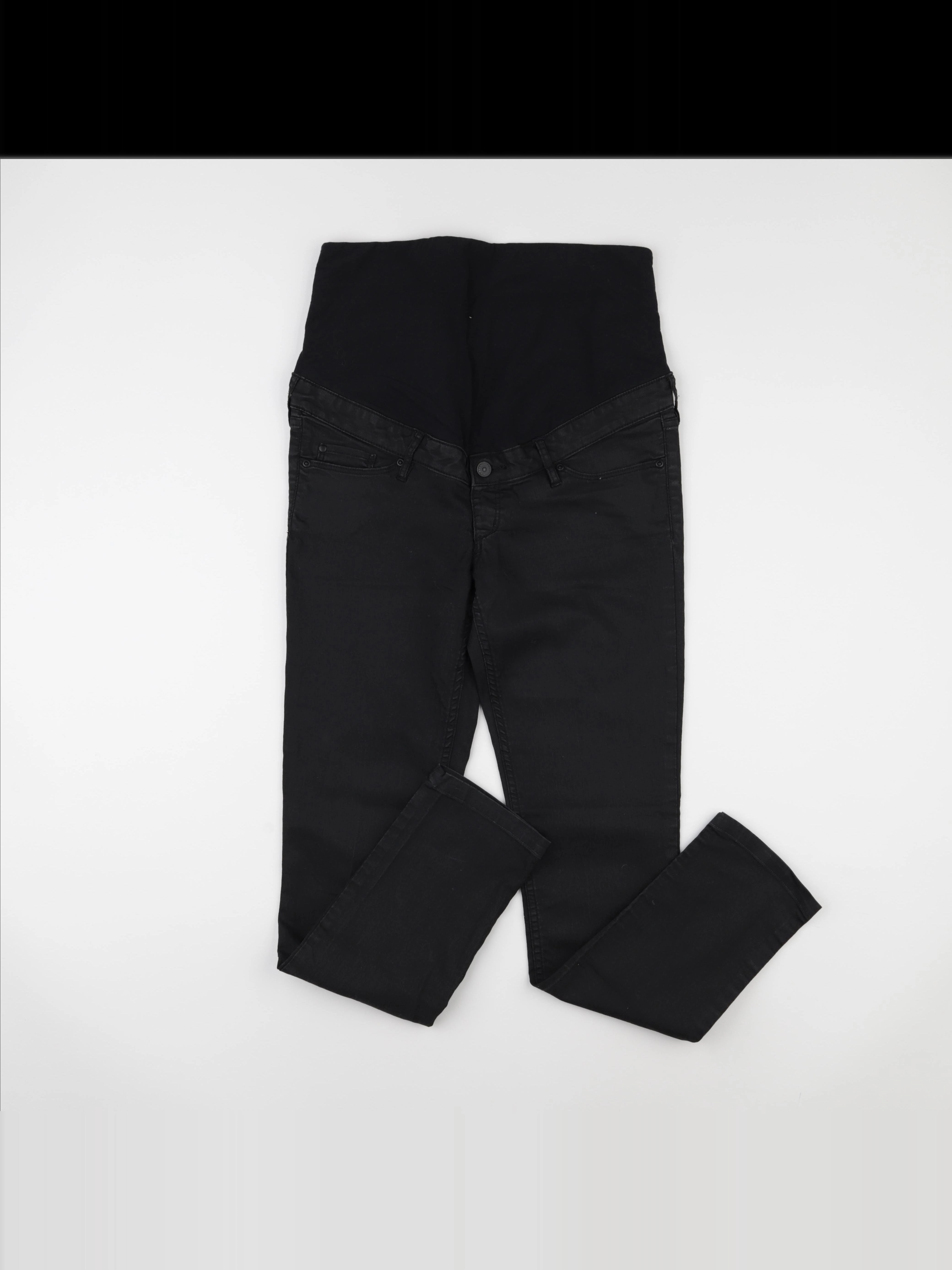 H&M - jean grossesse noir - 42