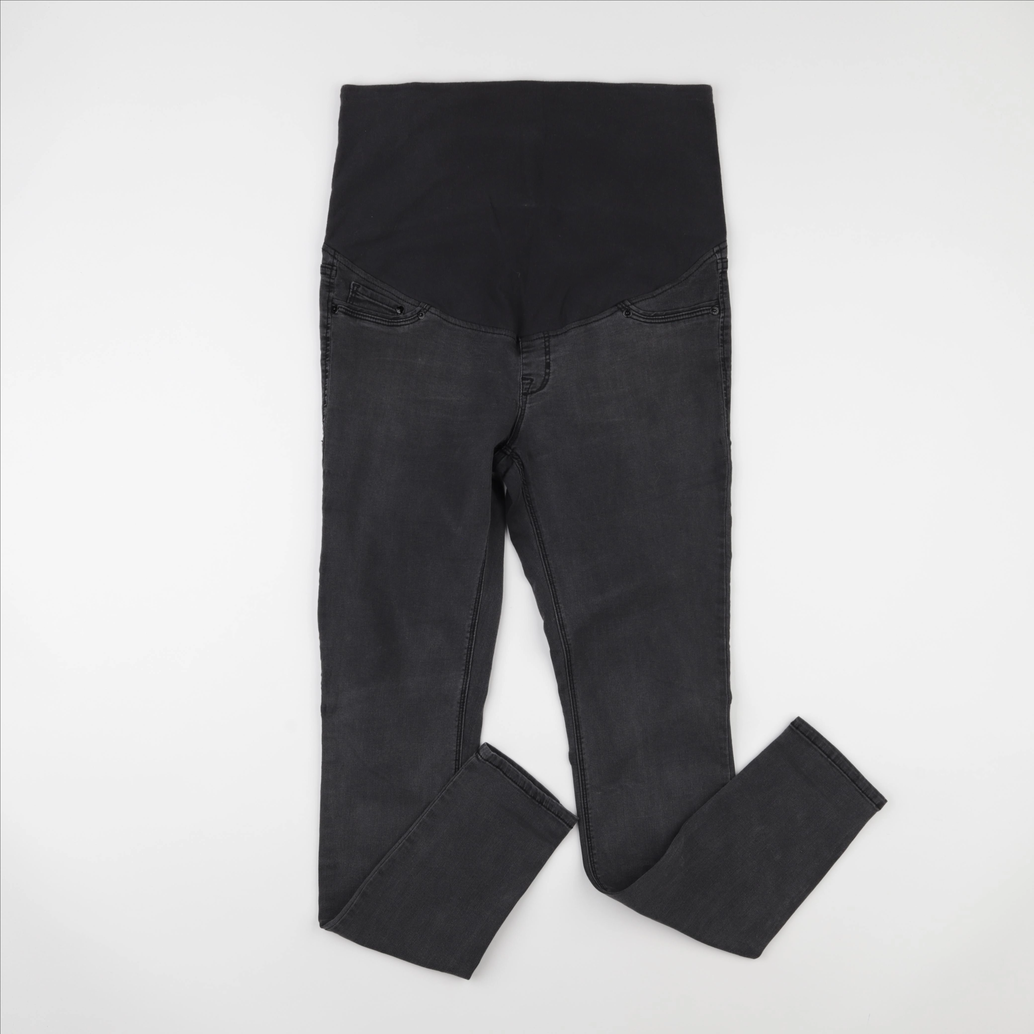 H&M - jean grossesse gris - 44