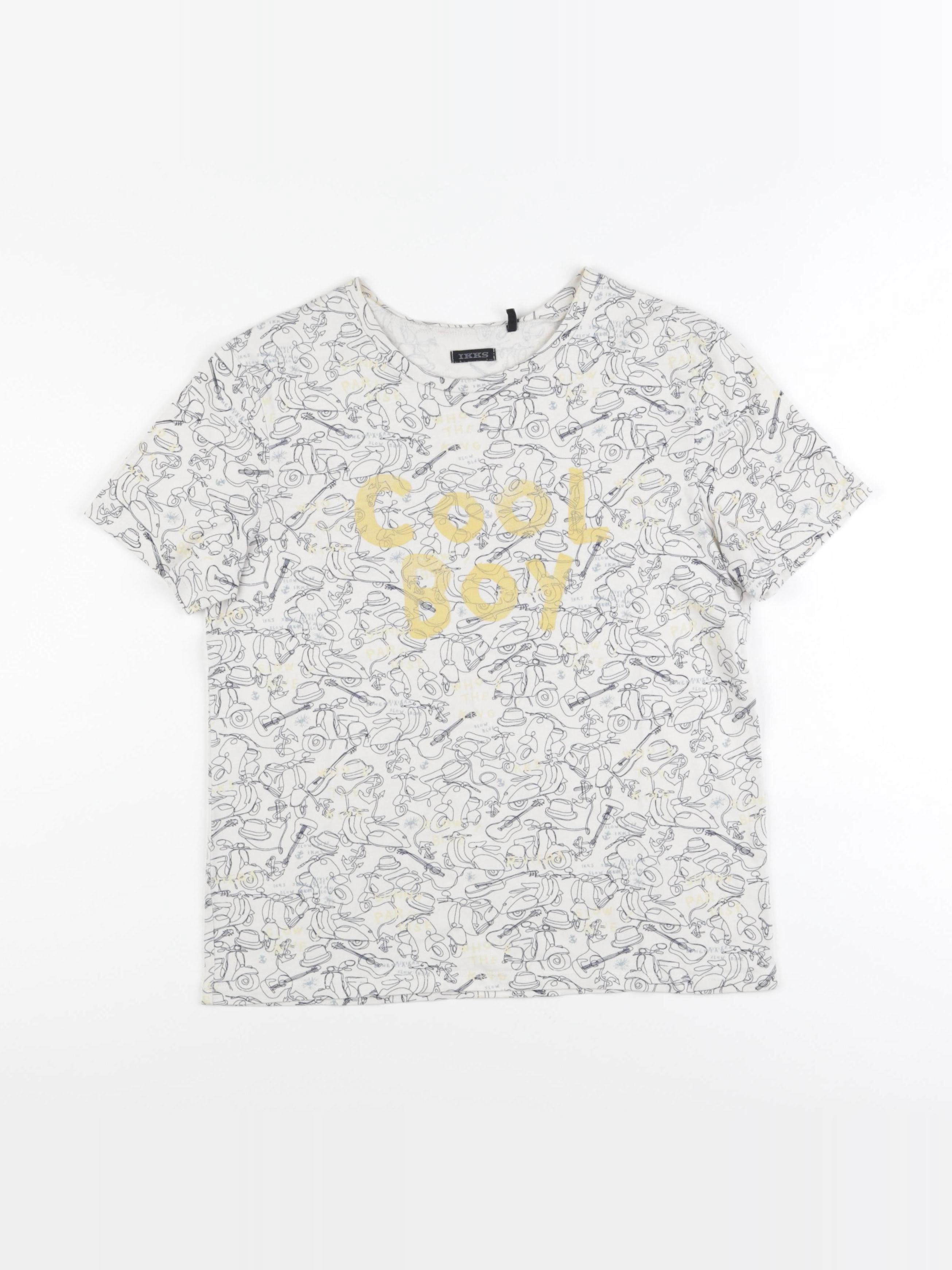 IKKS - tee-shirt multicolore - 12 ans