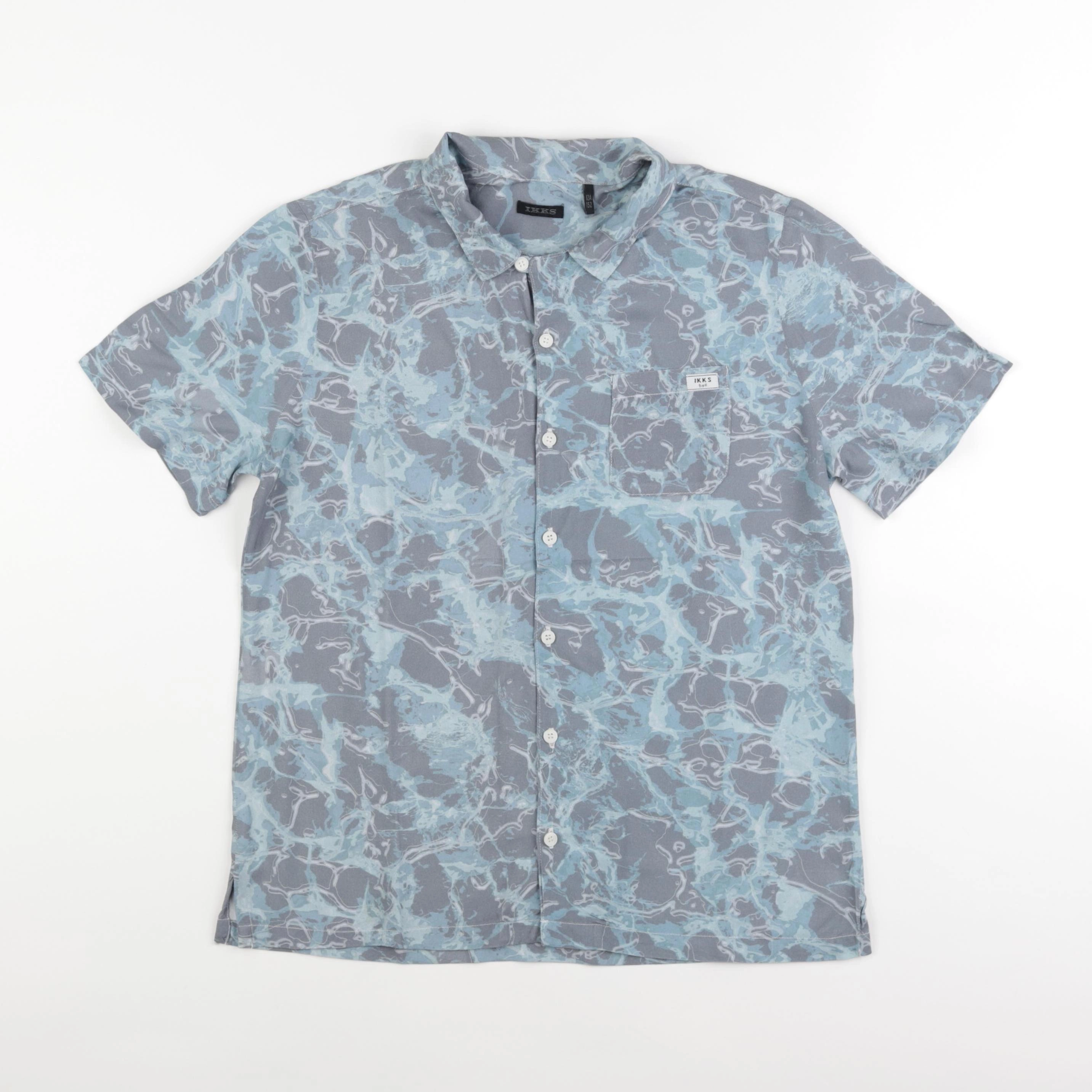 IKKS - chemise bleu - 12 ans