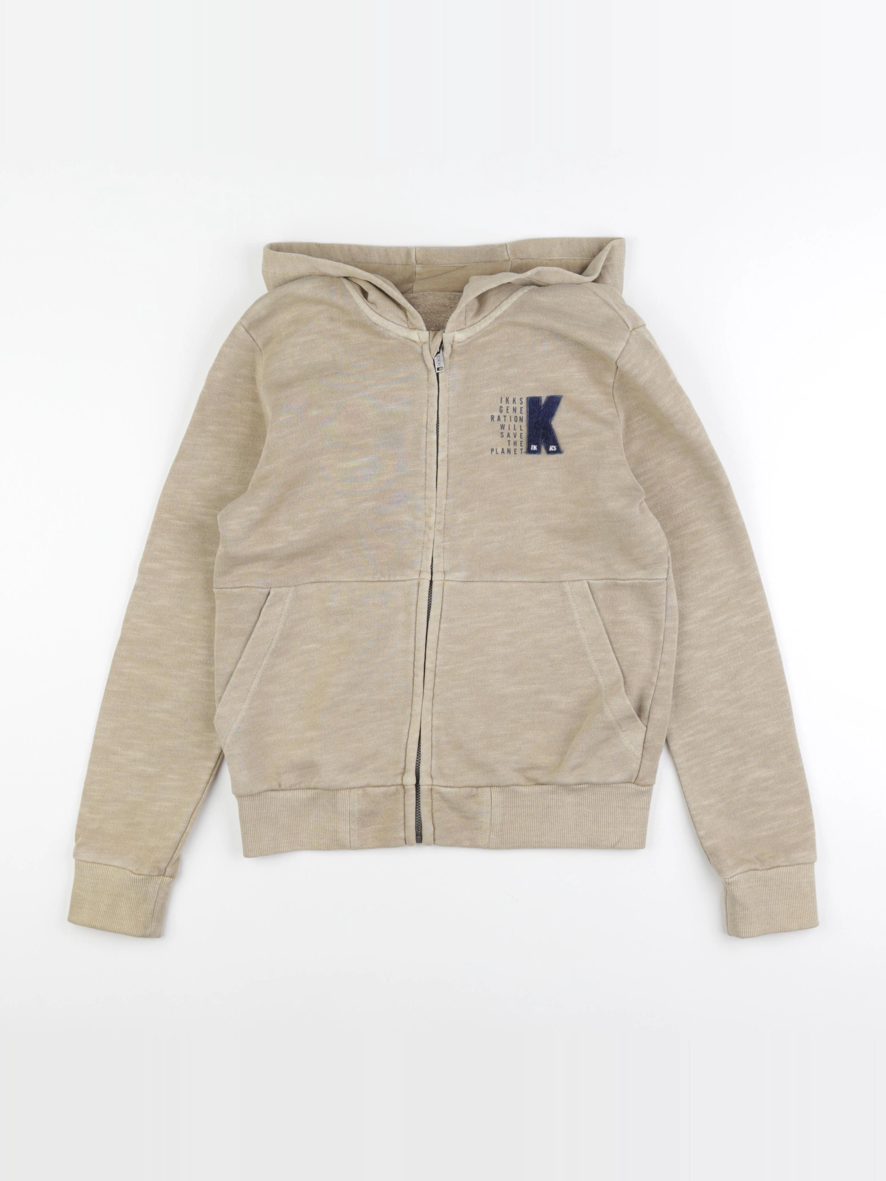 IKKS - gilet beige - 12 ans