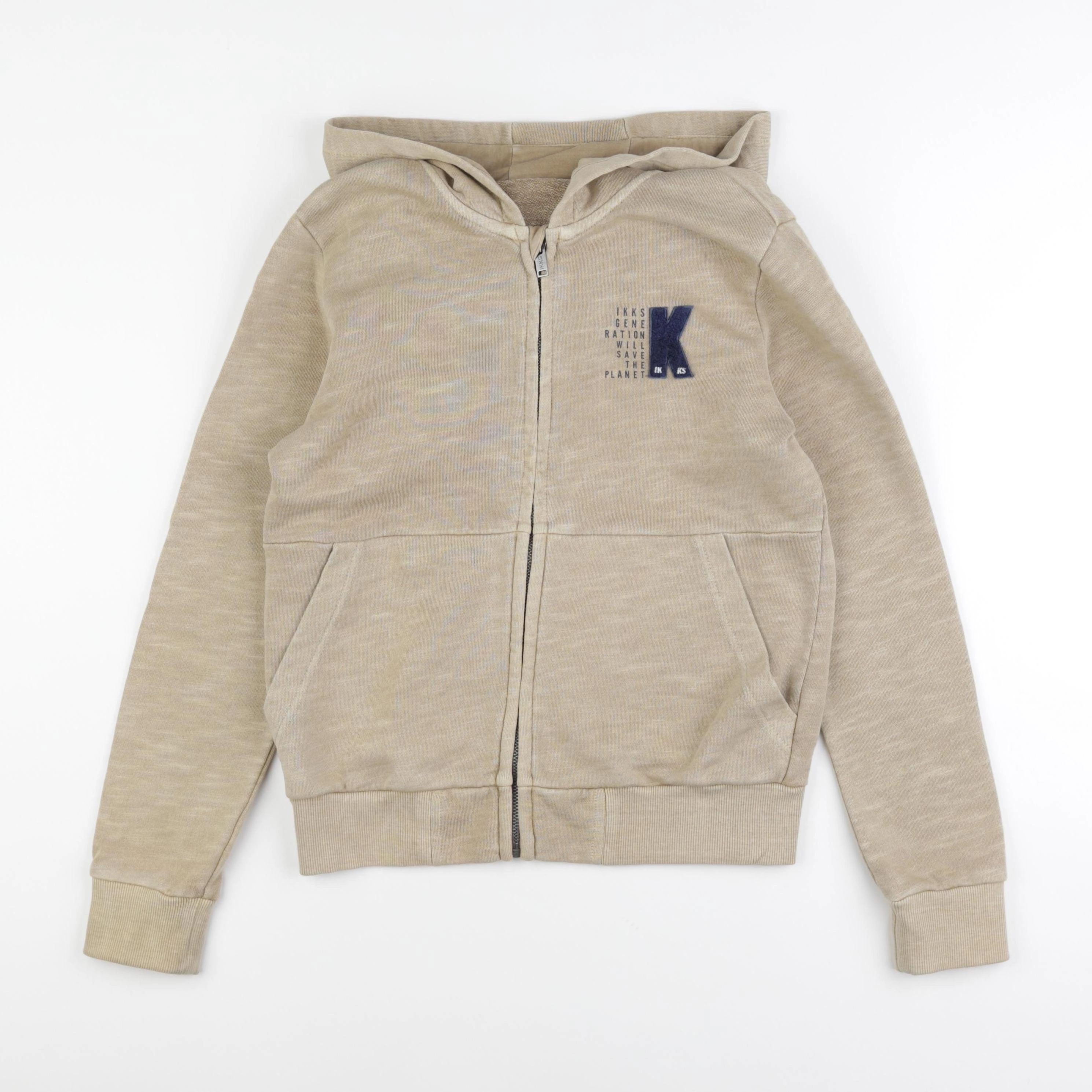 IKKS - gilet beige - 12 ans
