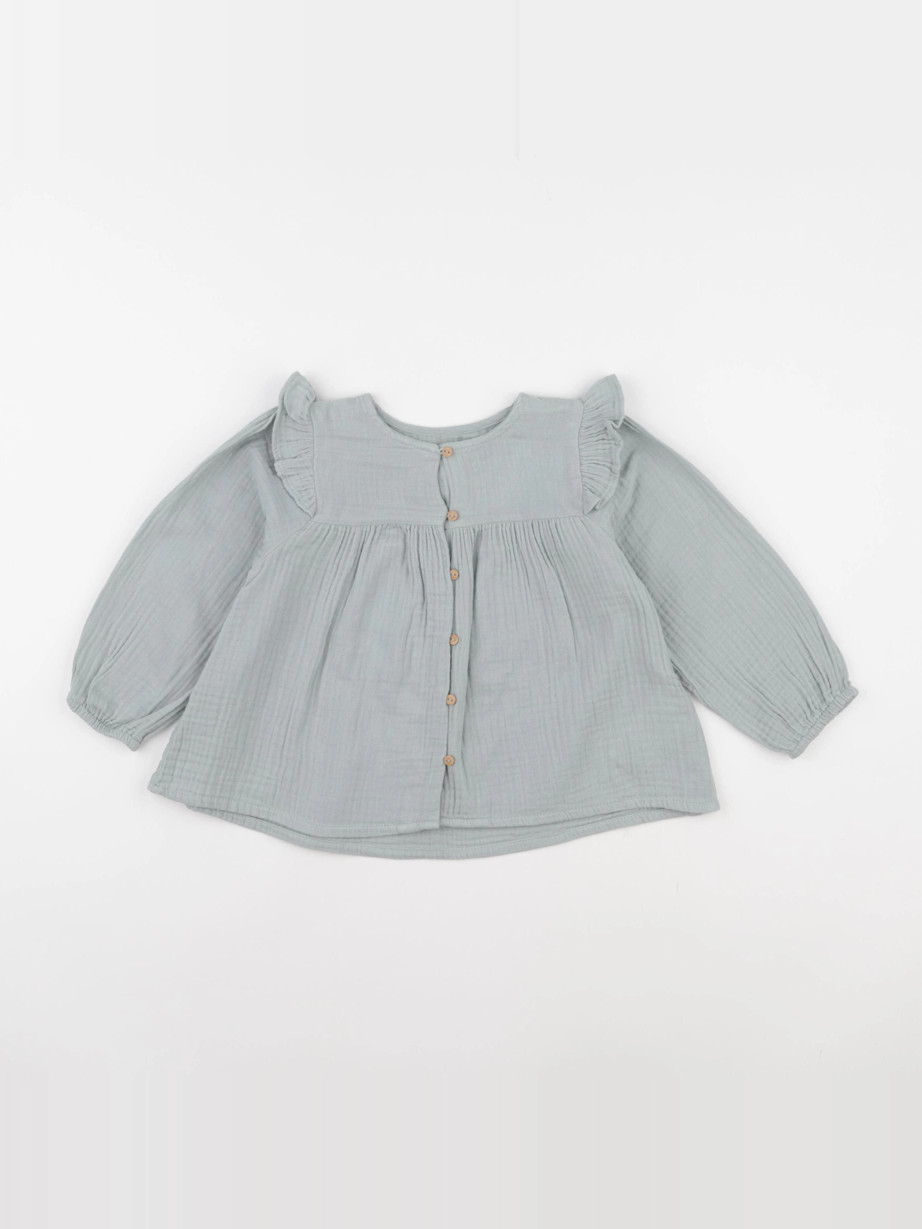 Vertbaudet - blouse vert - 36 mois