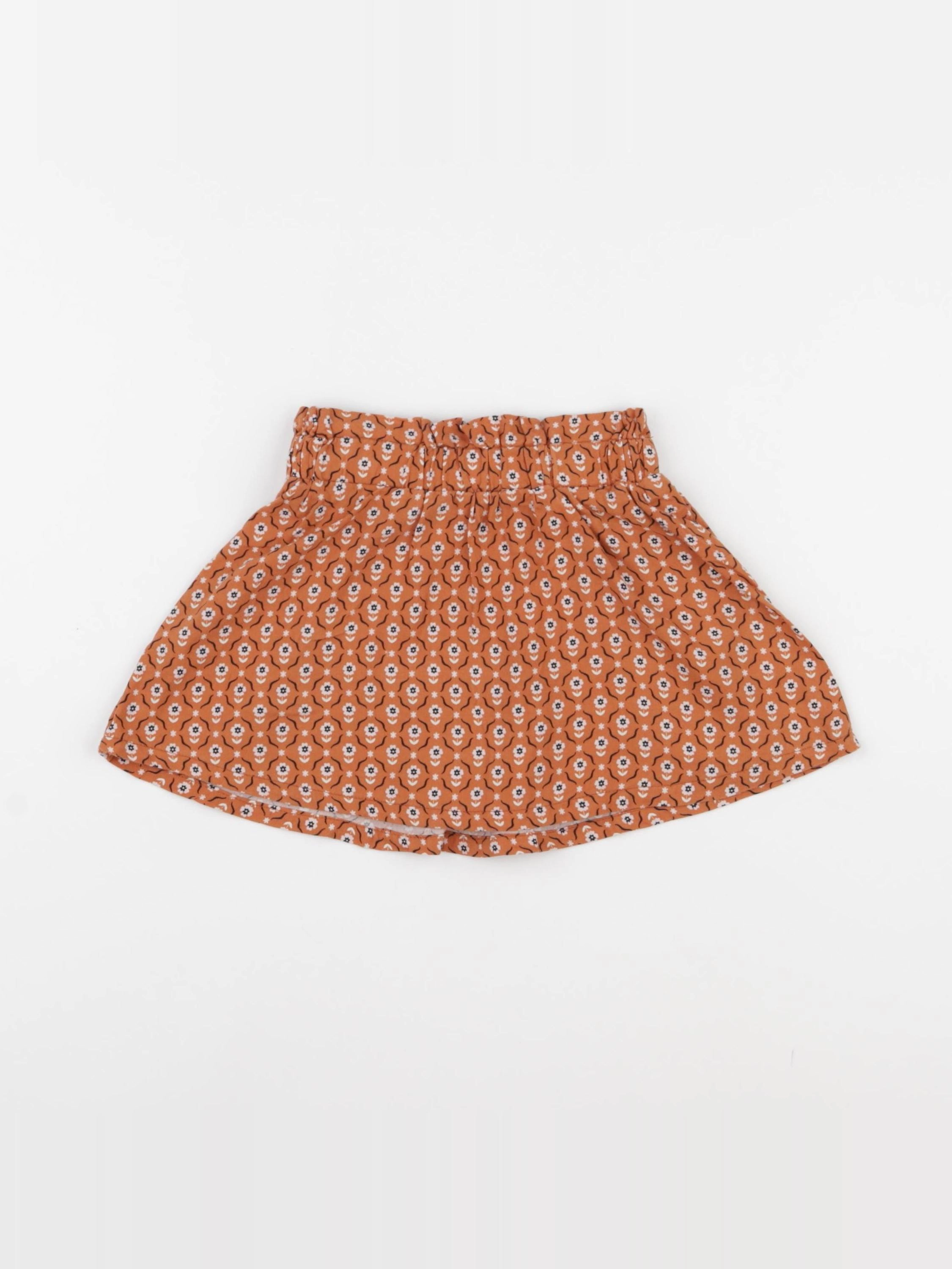 Vertbaudet - jupe marron - 3 ans