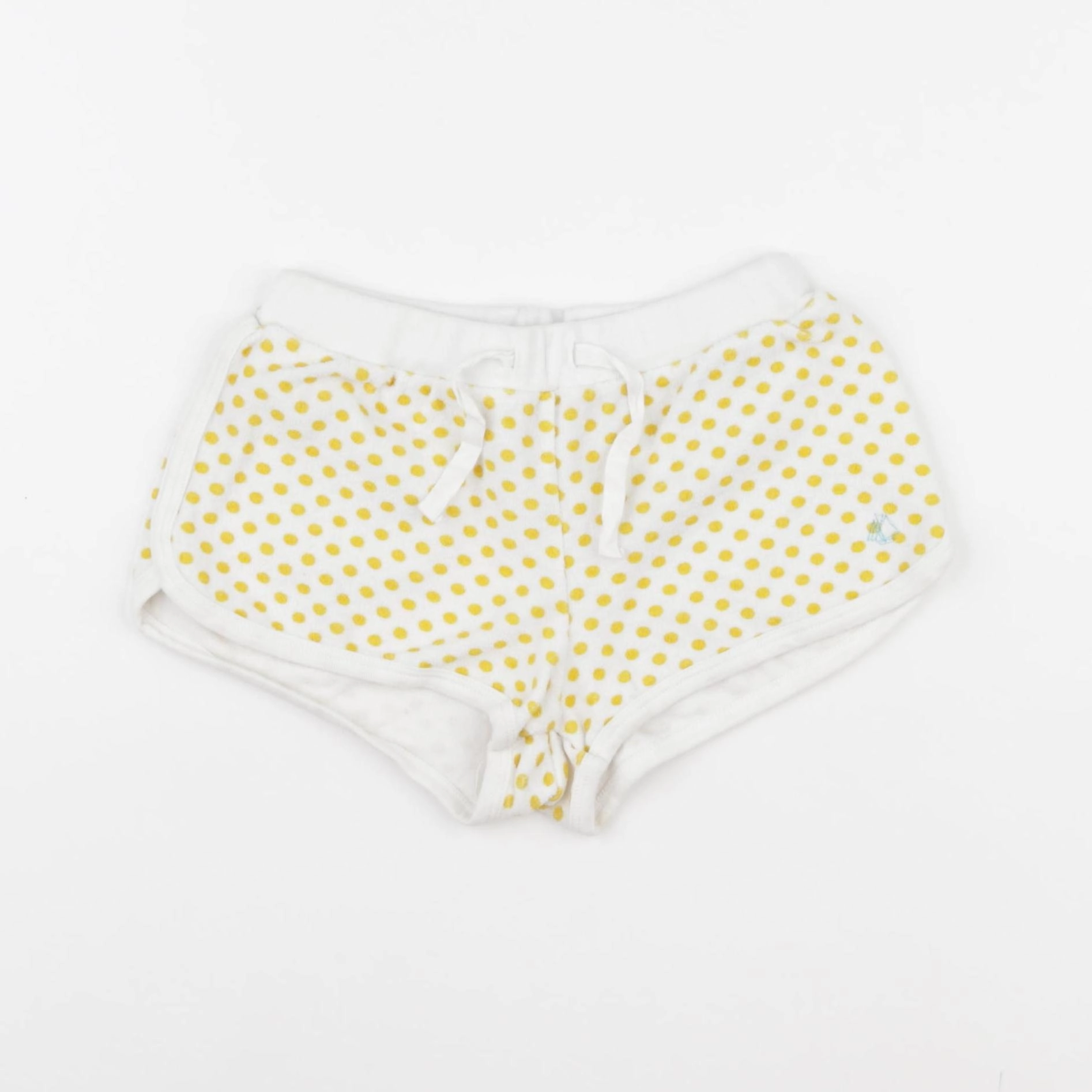 Petit Bateau - short jaune - 8 ans