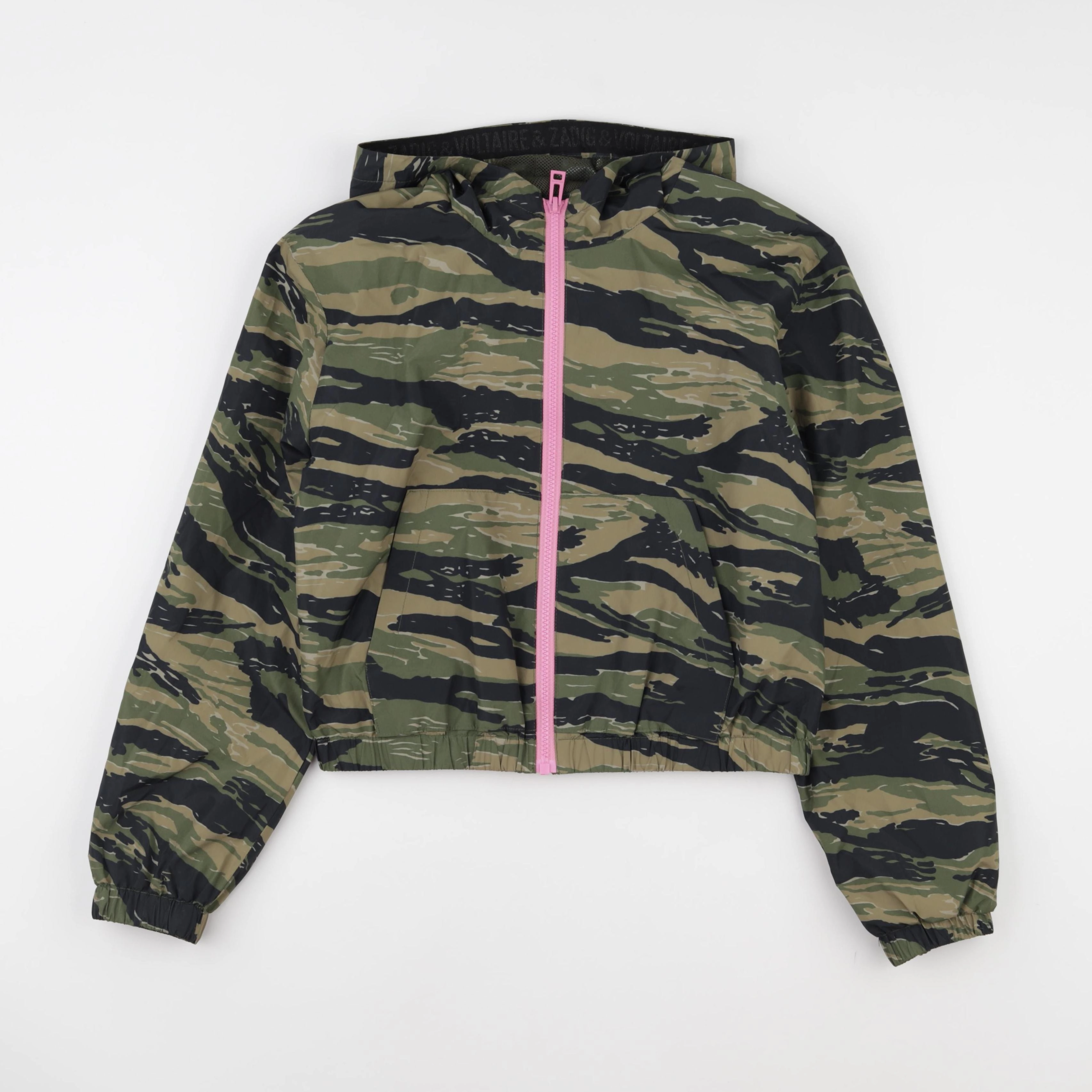 Zadig & Voltaire - coupe-vent multicolore - 12/14 ans