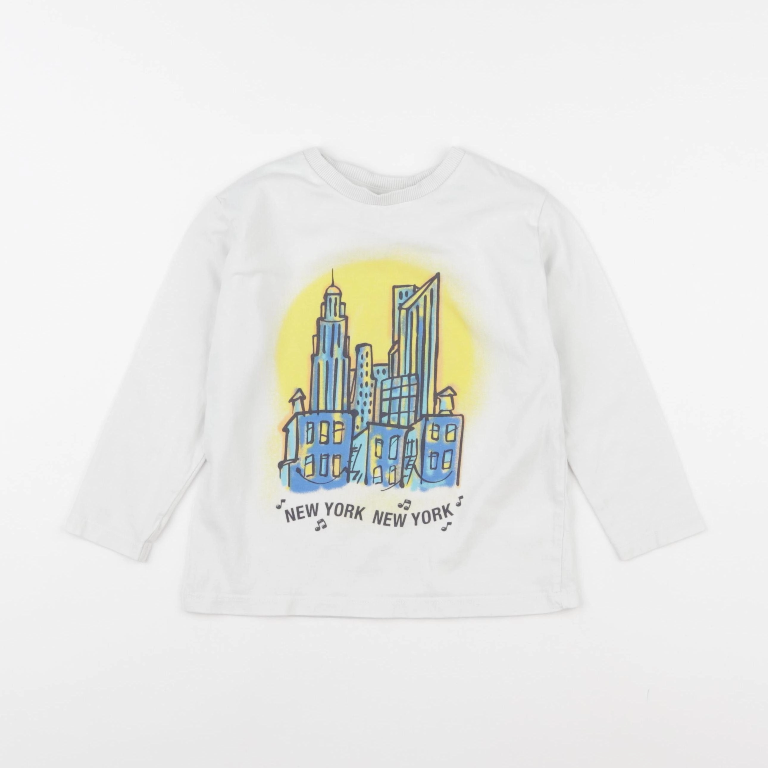 Zara - tee-shirt multicolore - 2/3 ans