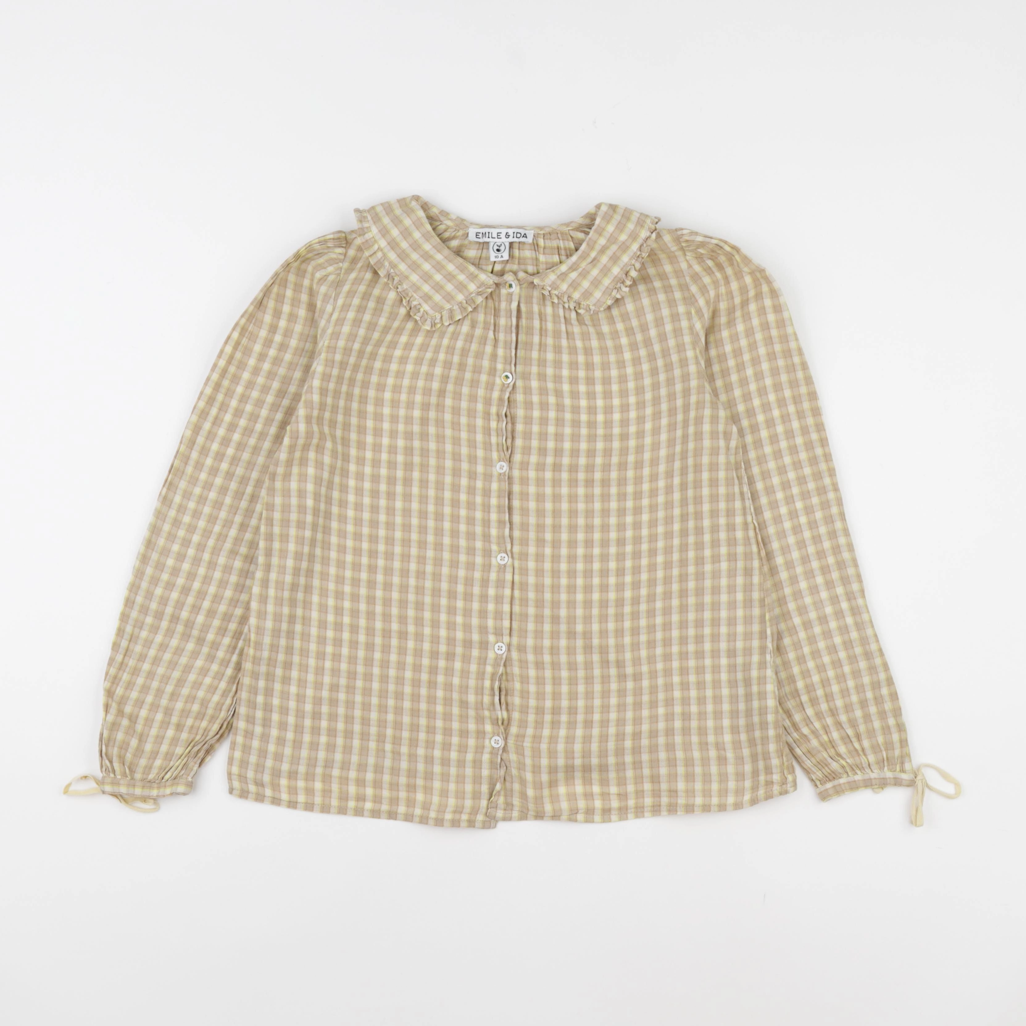 Emile et Ida - blouse jaune - 10 ans