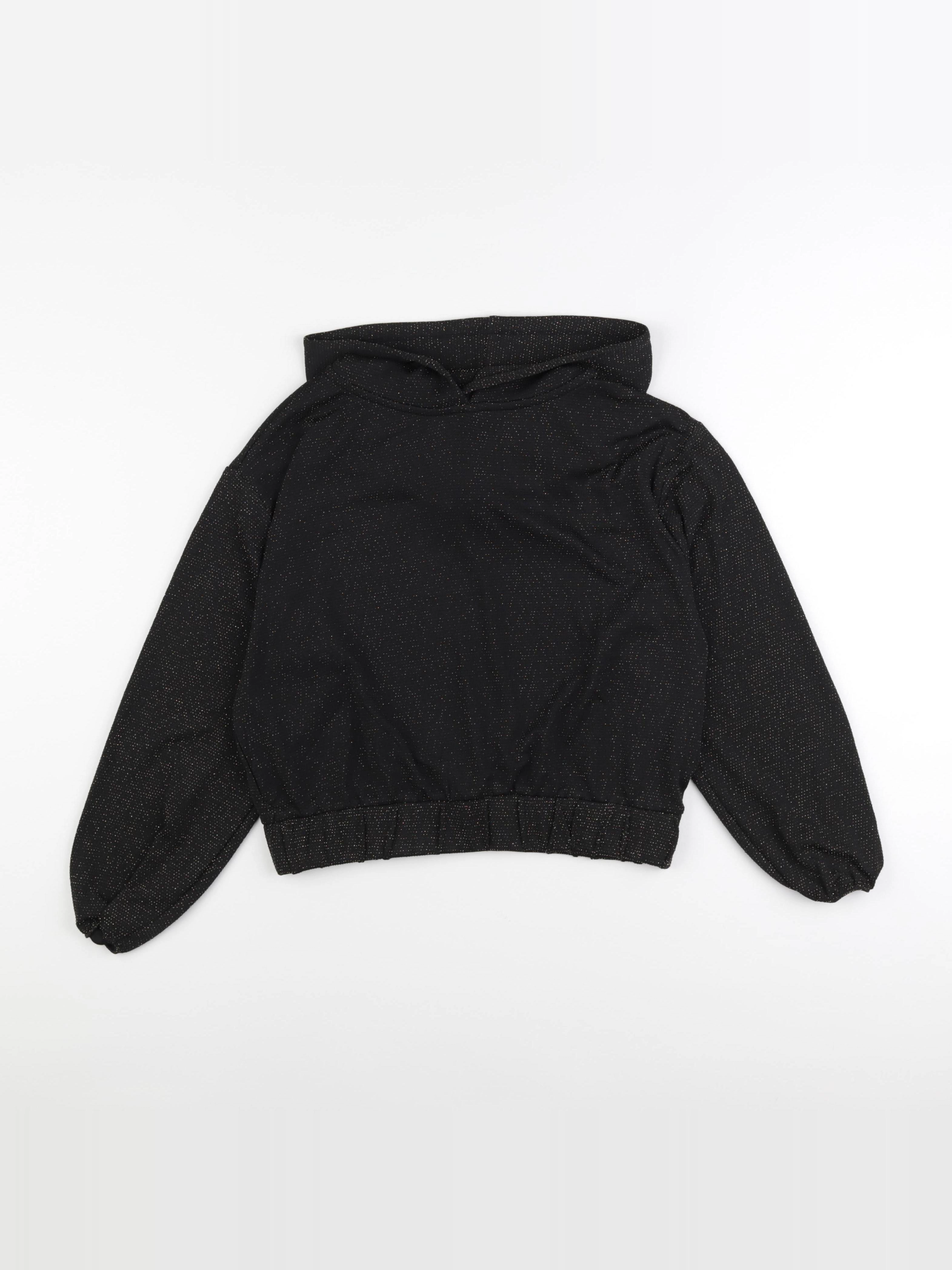 Kids Only - sweat noir, or - 8/9 ans
